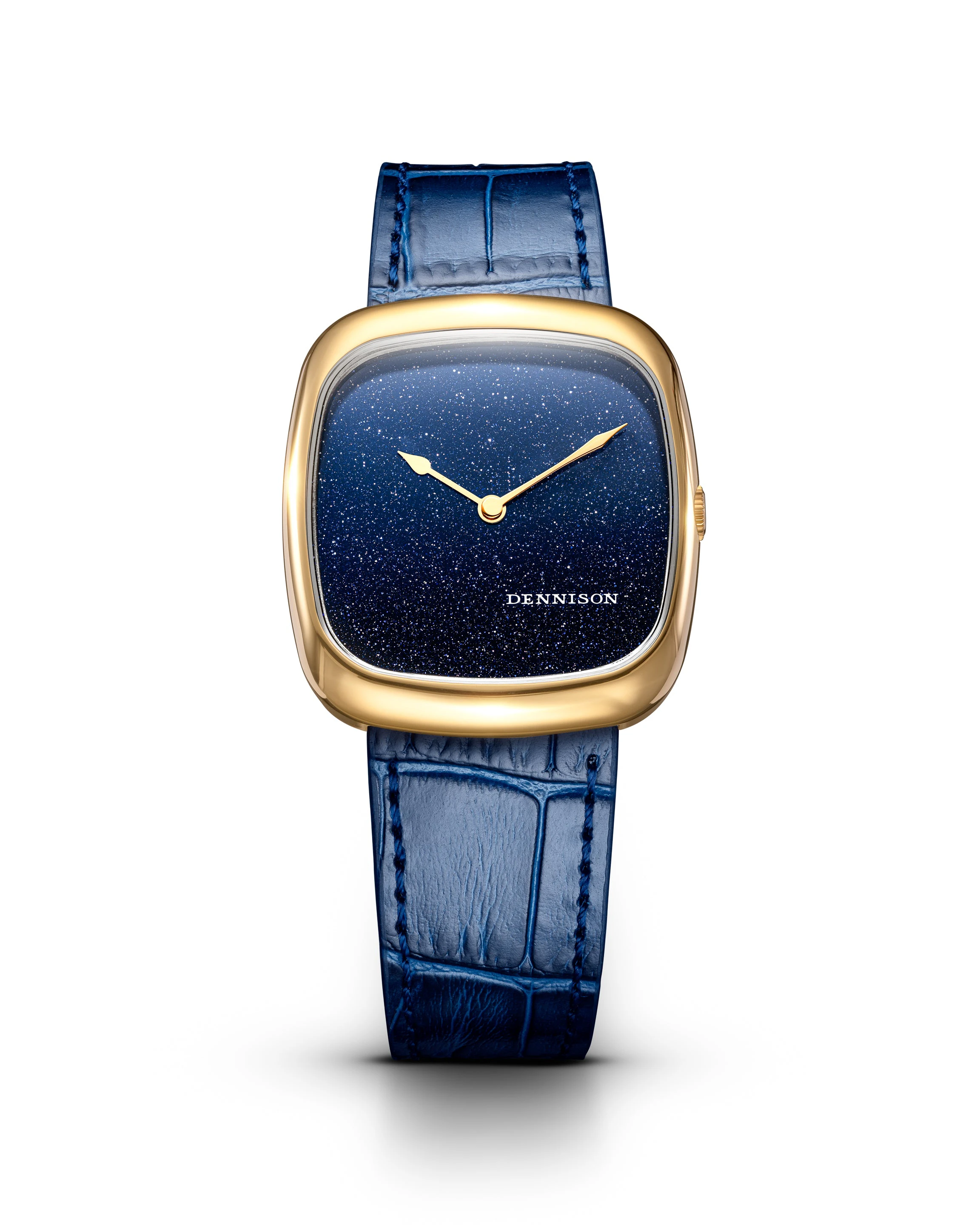 Dennison Midnight Aventurine In Gold