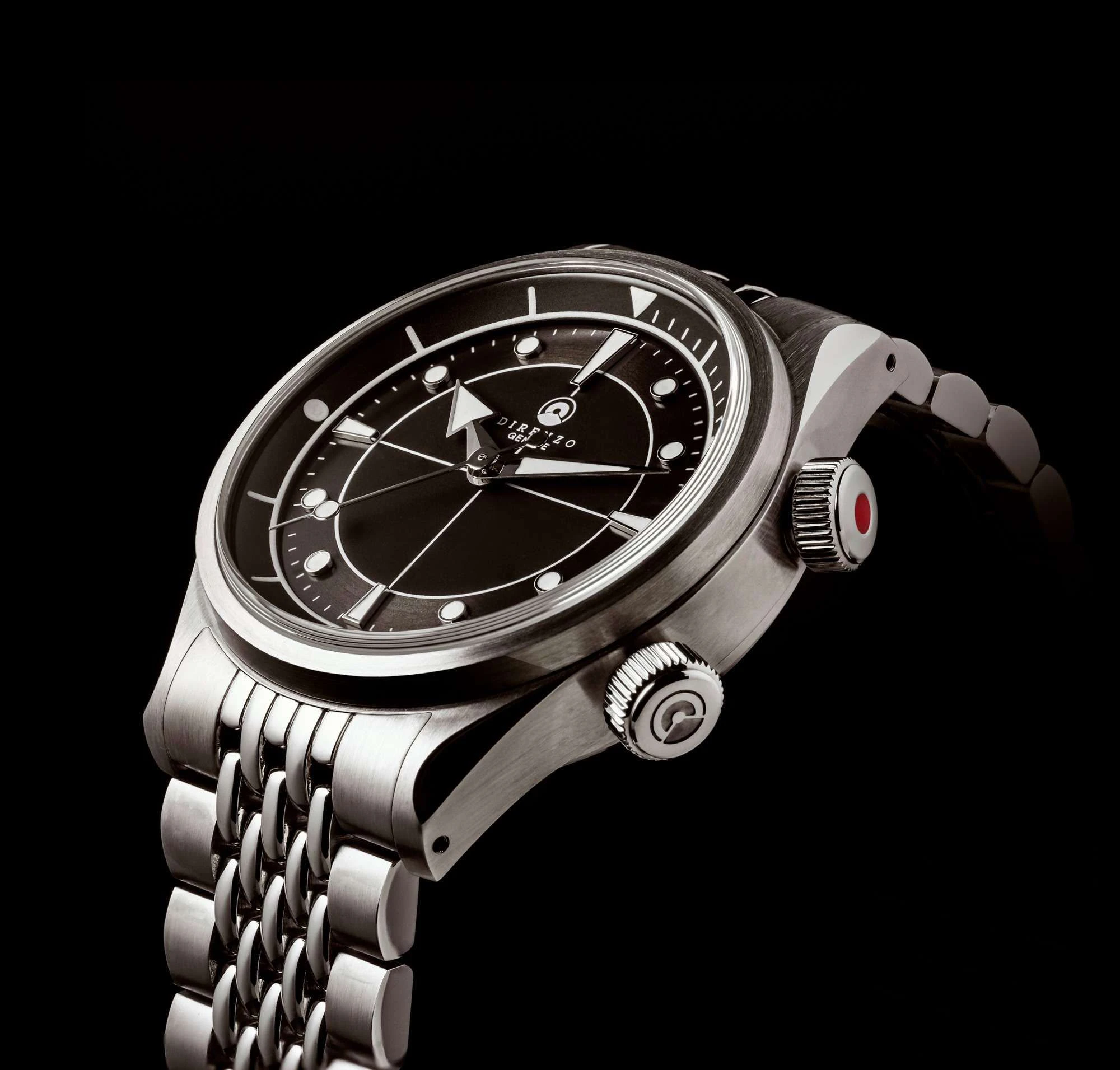 Direnzo Watches DRZ 05 Solaris black no date