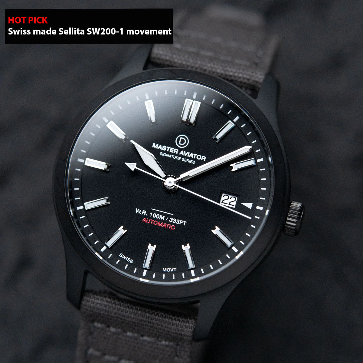 DIYWATCH Club DWC Signature Master Aviator