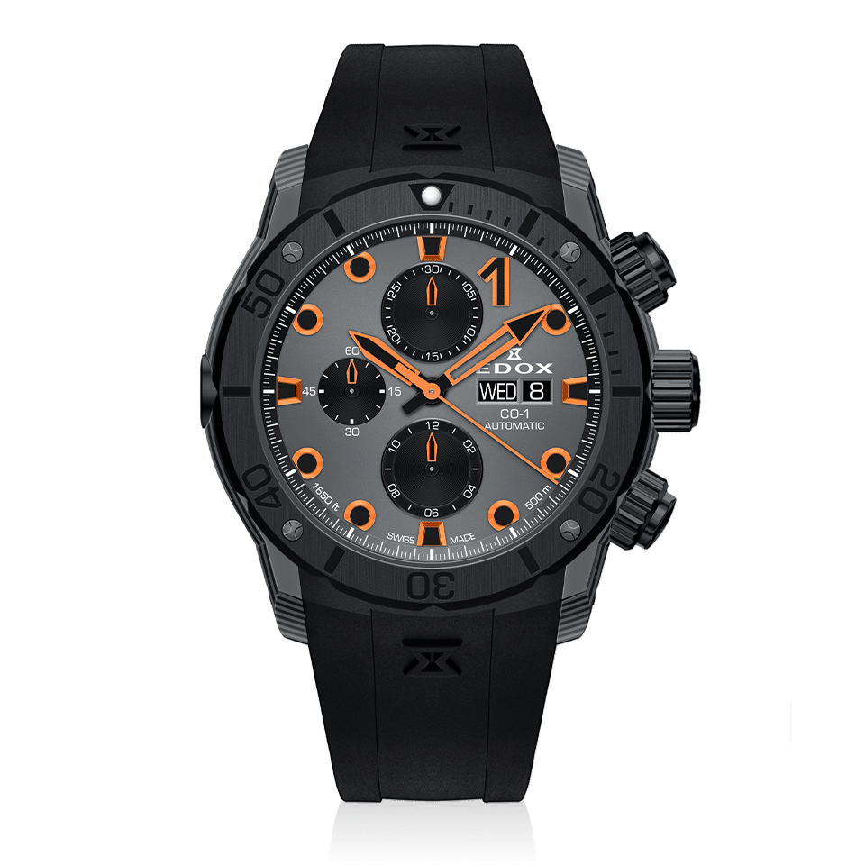 Edox CO-1 Carbon Chronograph Automatic