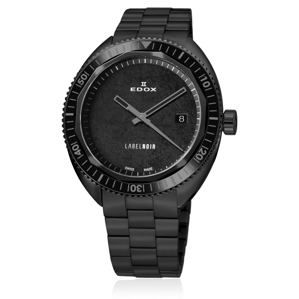 Edox Hydro-Sub Chronometer Label Noir Edition