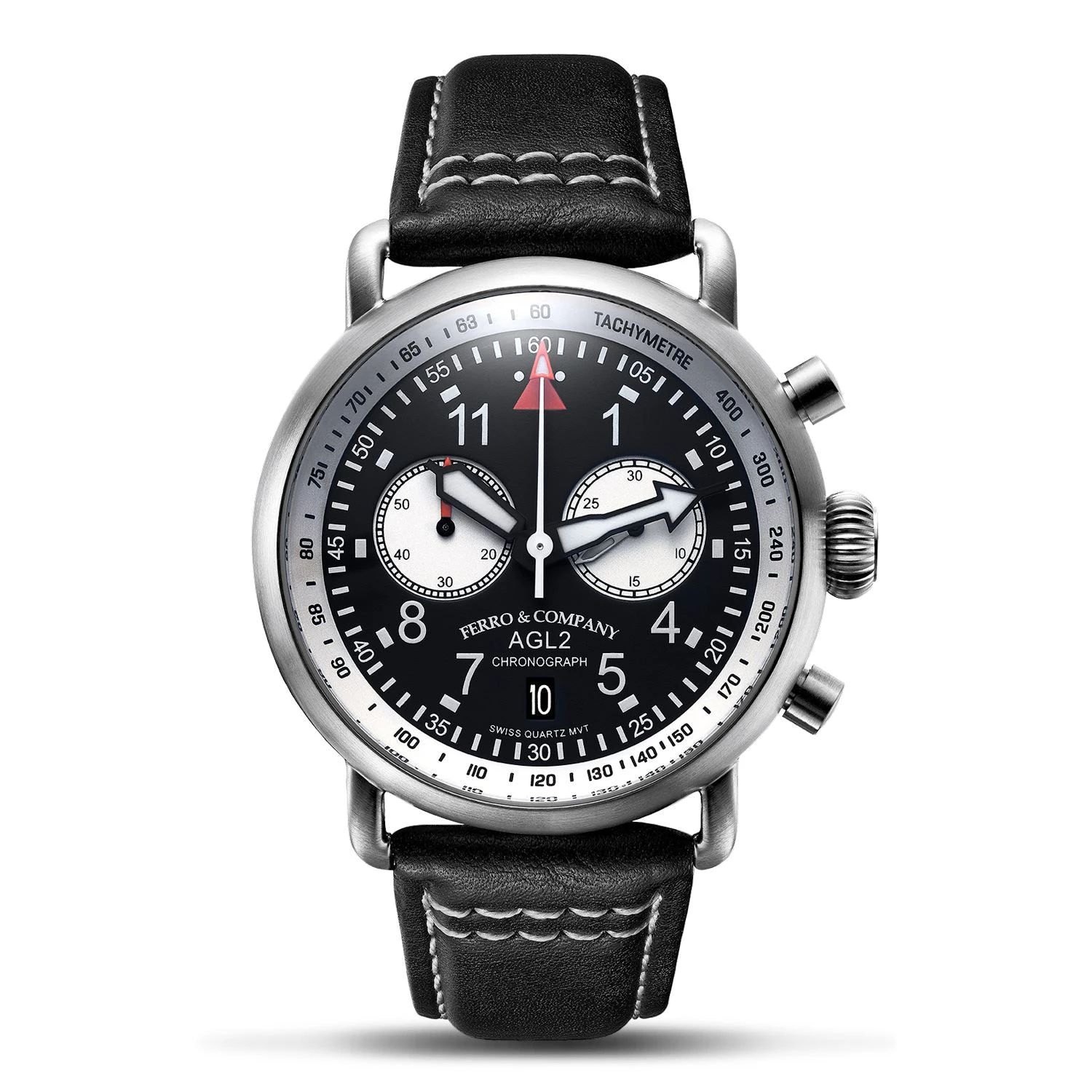 Ferro & Company AGL 2 Chronograph Black / White