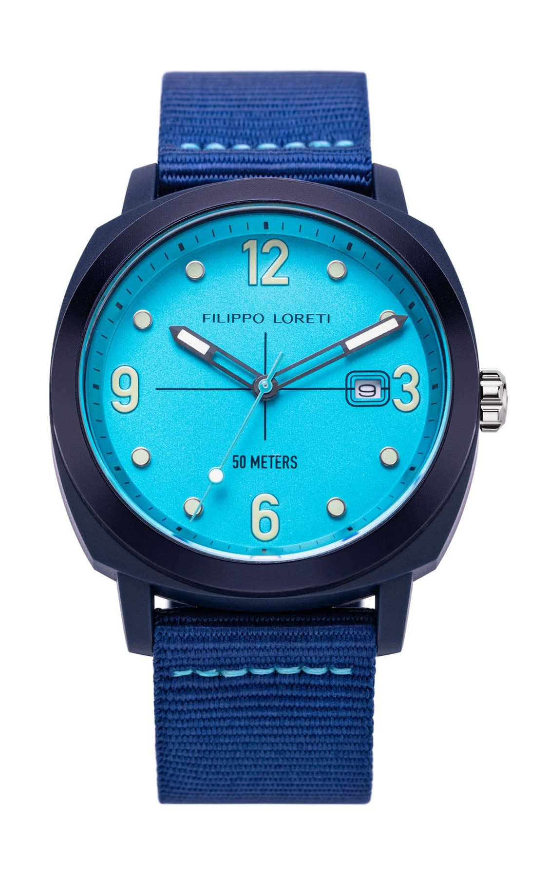 Filippo Loreti Watches Ocean Timer Blue