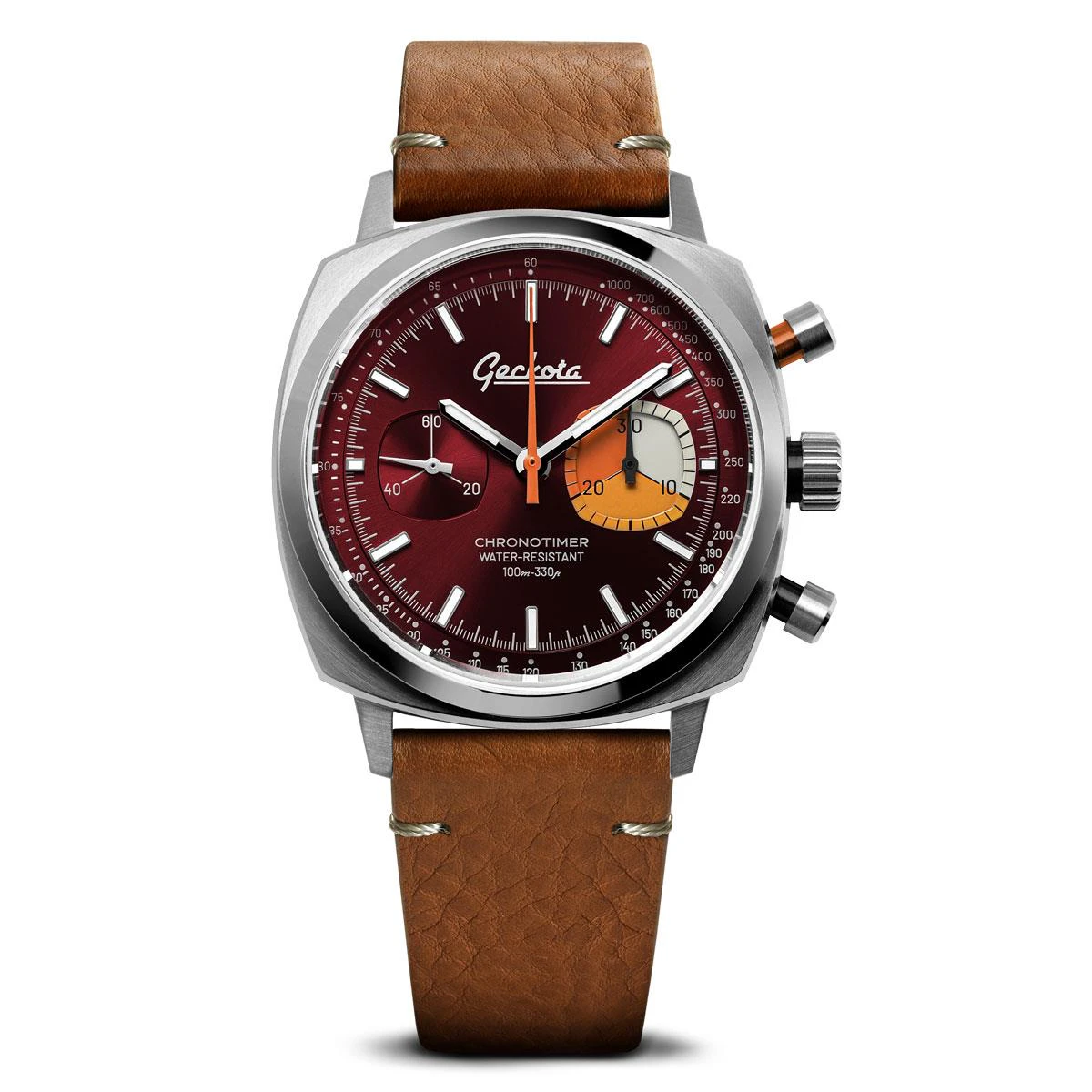 Geckota Chronotimer Sports Edition Maroon Red