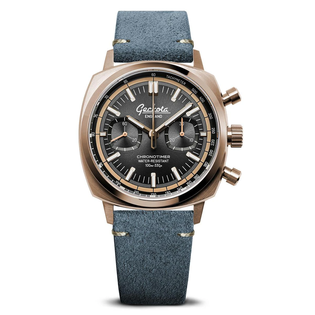 Geckota Classic Chronotimer Watch Grey Wolf