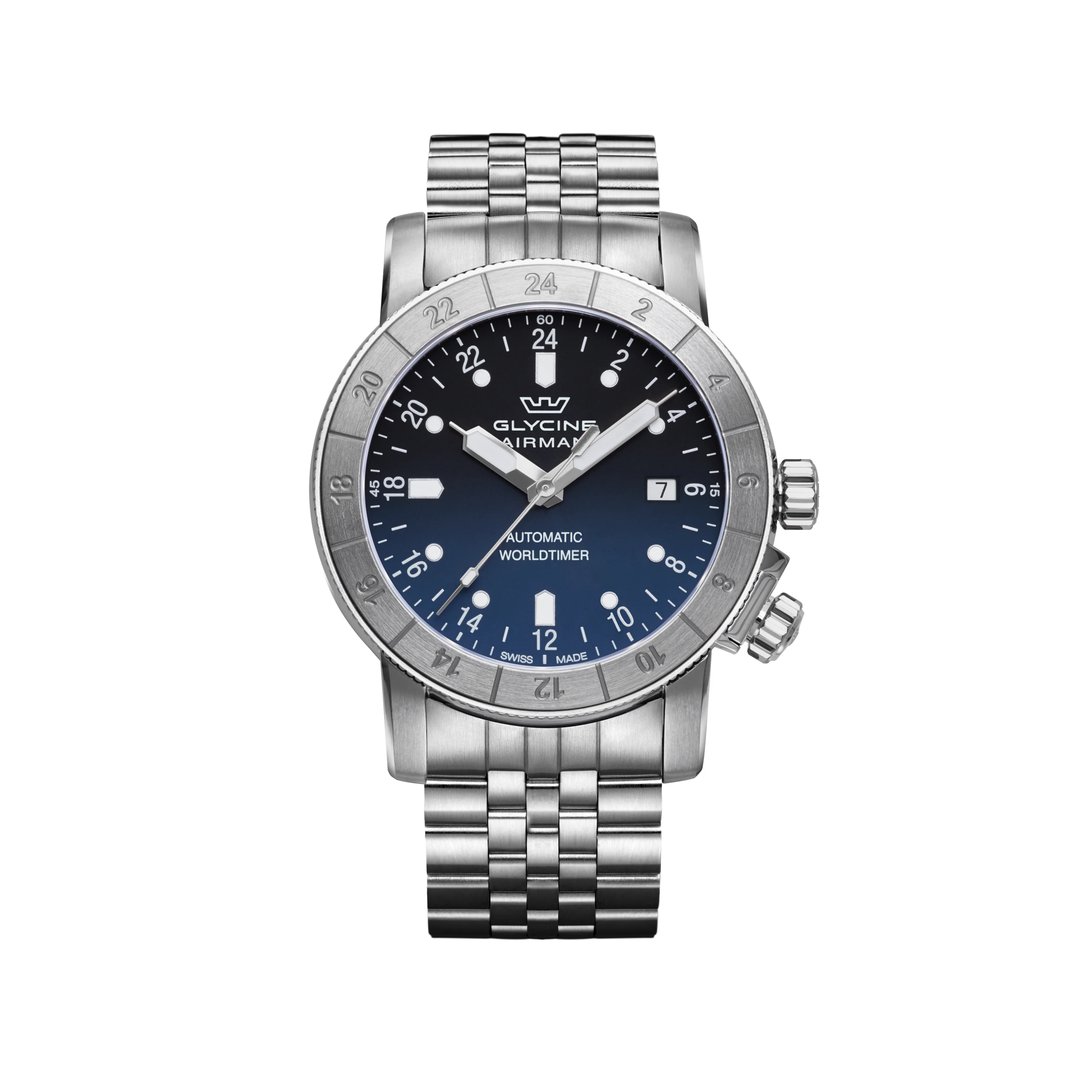 Glycine Men's Airman Purist 42mm Automatic Watch GL0068