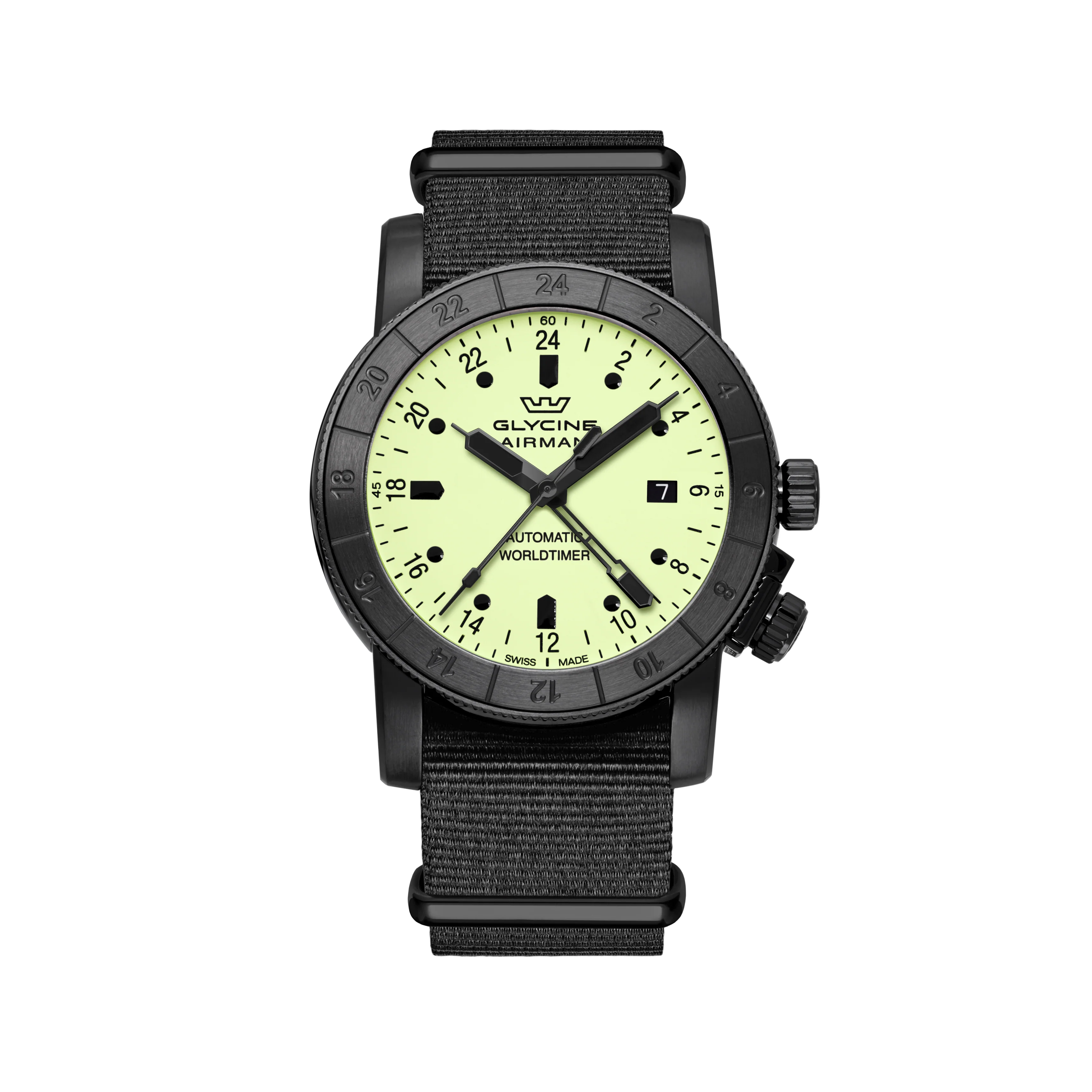 Glycine Men's Airman GMT 42mm Automatic Watch GL0069