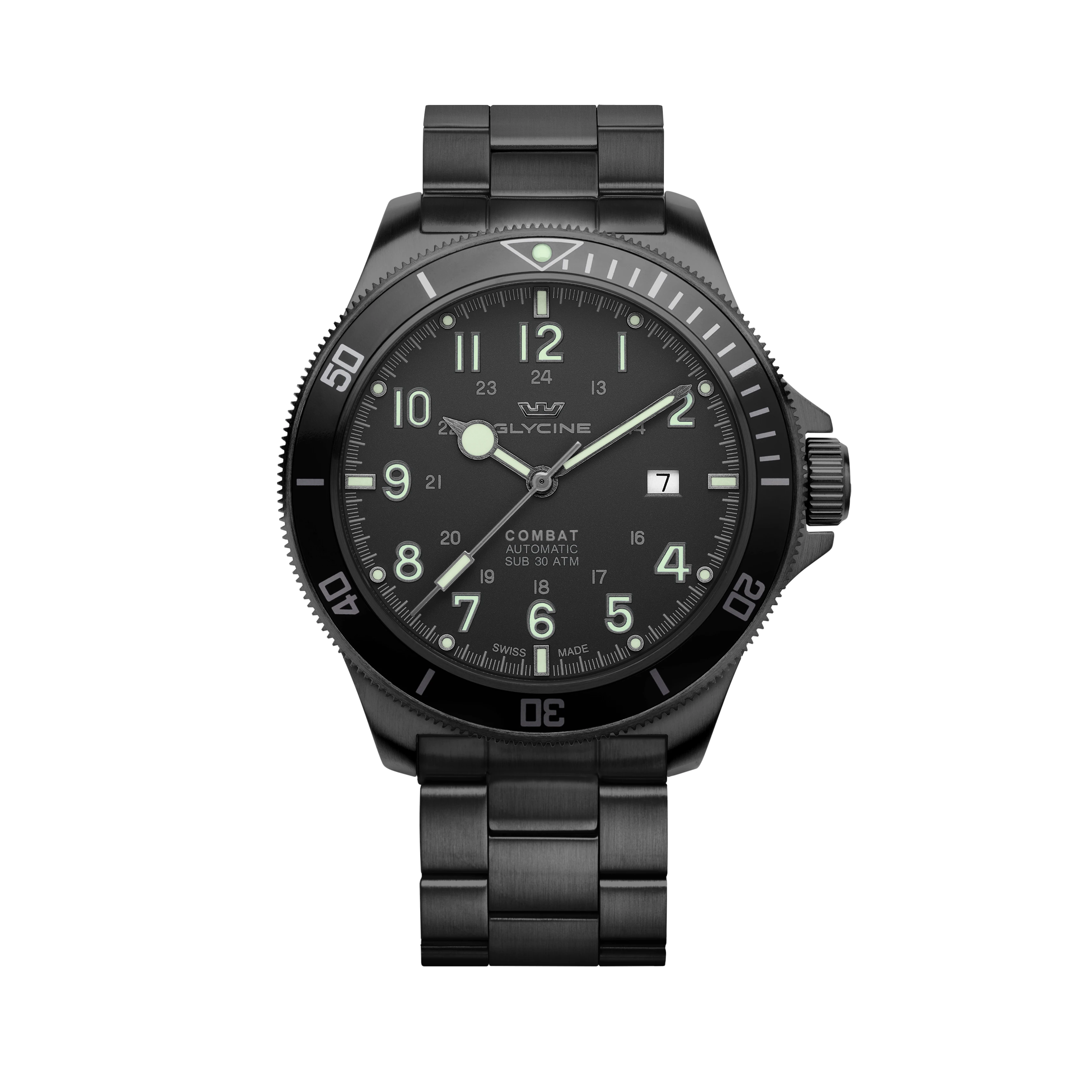 Glycine Men's Combat Sub 46mm Automatic Watch GL0256