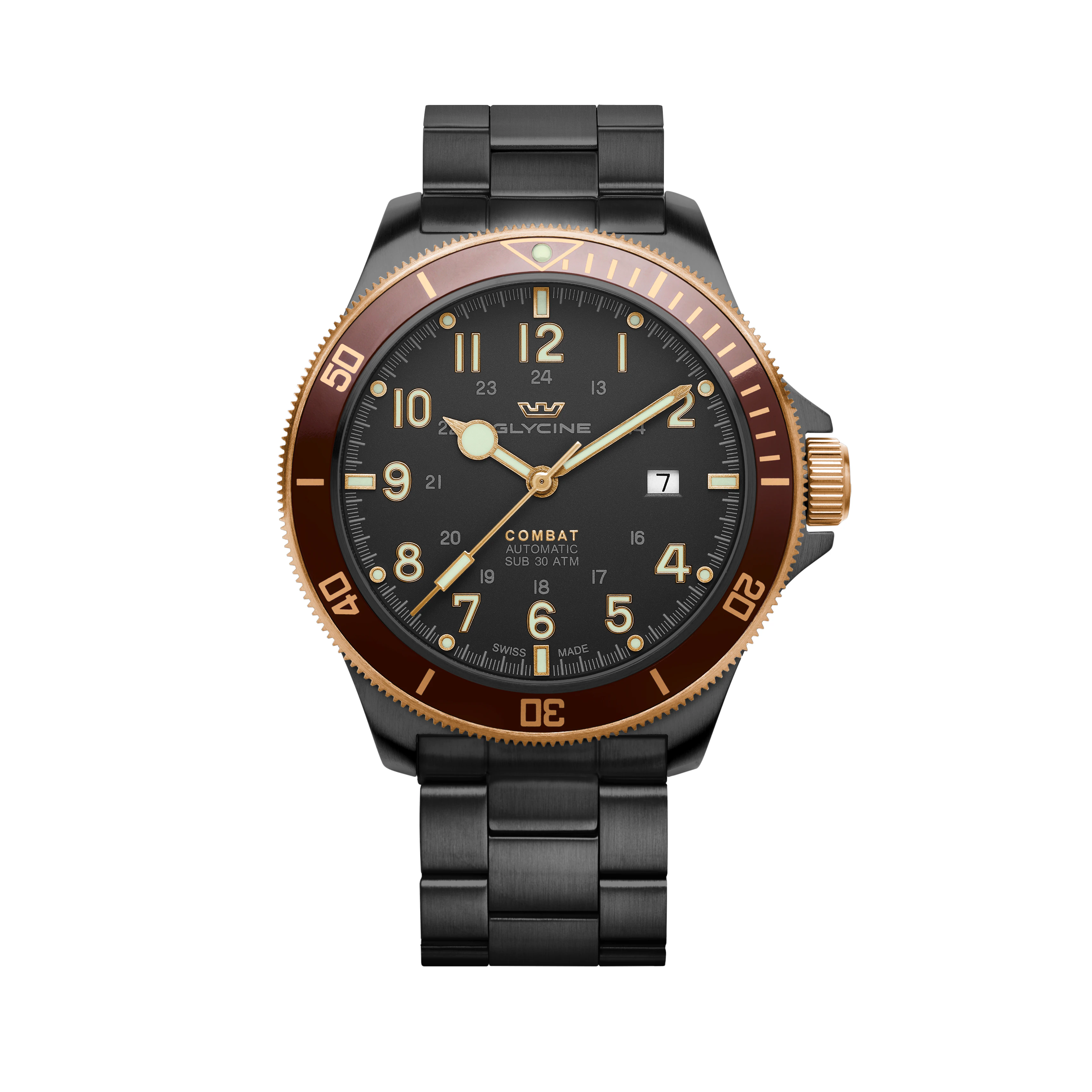 Glycine Men's Combat Sub 46mm Automatic Watch GL0276