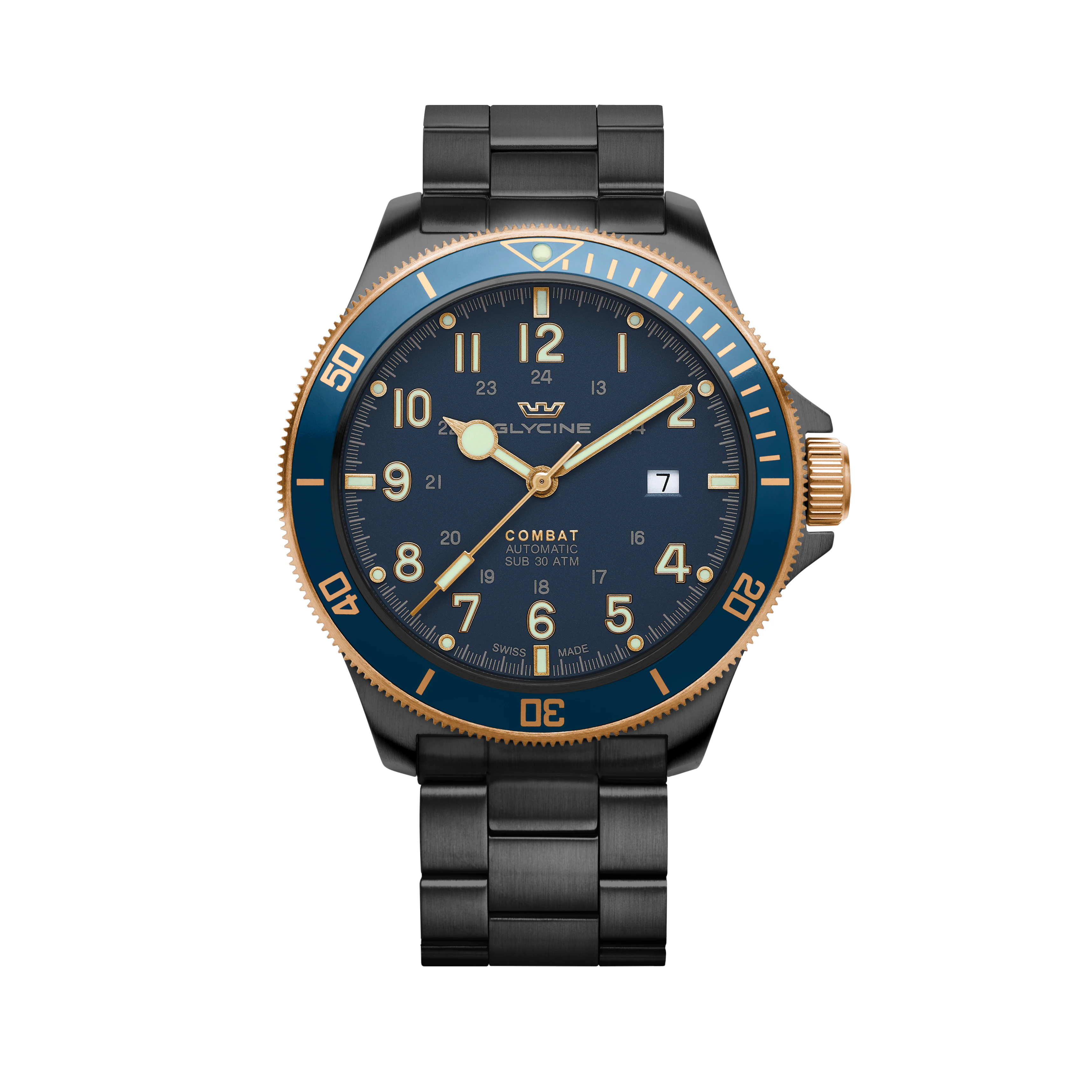 Glycine Men's Combat Sub 46mm Automatic Watch GL0279