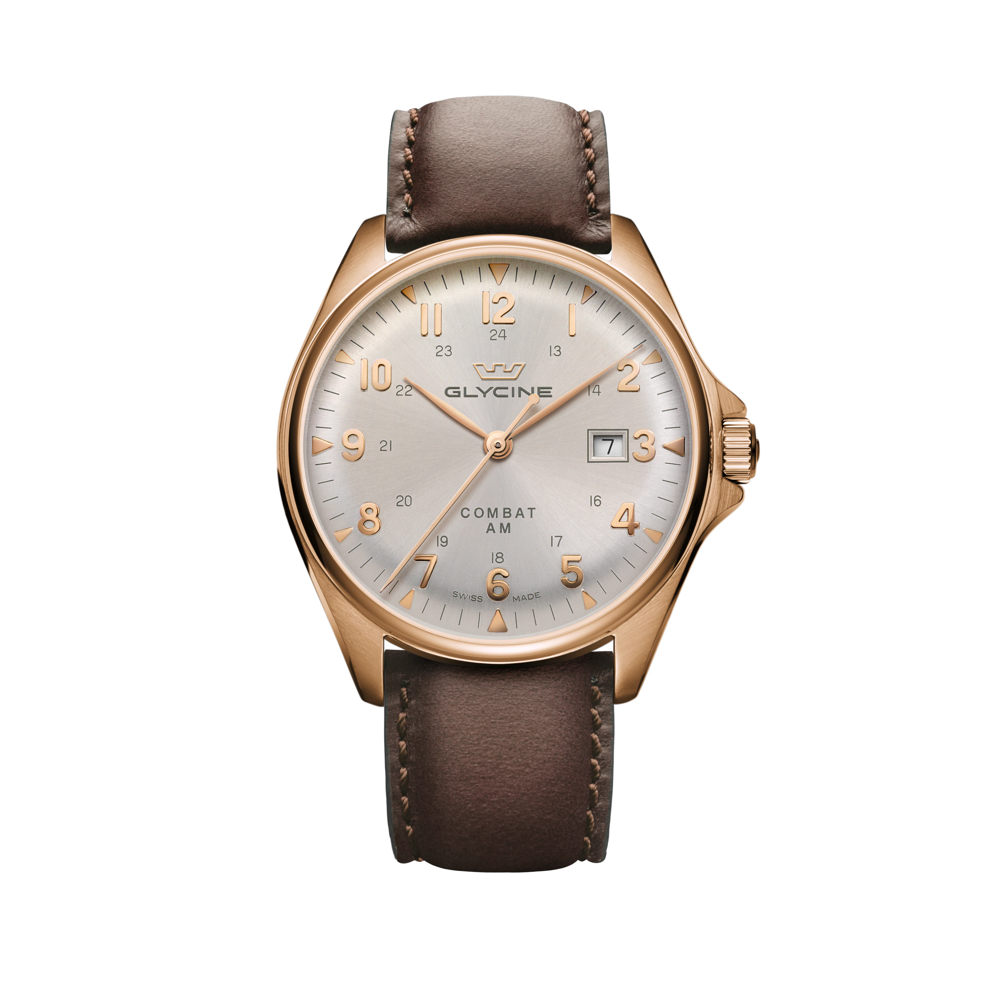 Glycine Men's Combat 6 Classic Bronze 43mm Automatic Watch GL0286