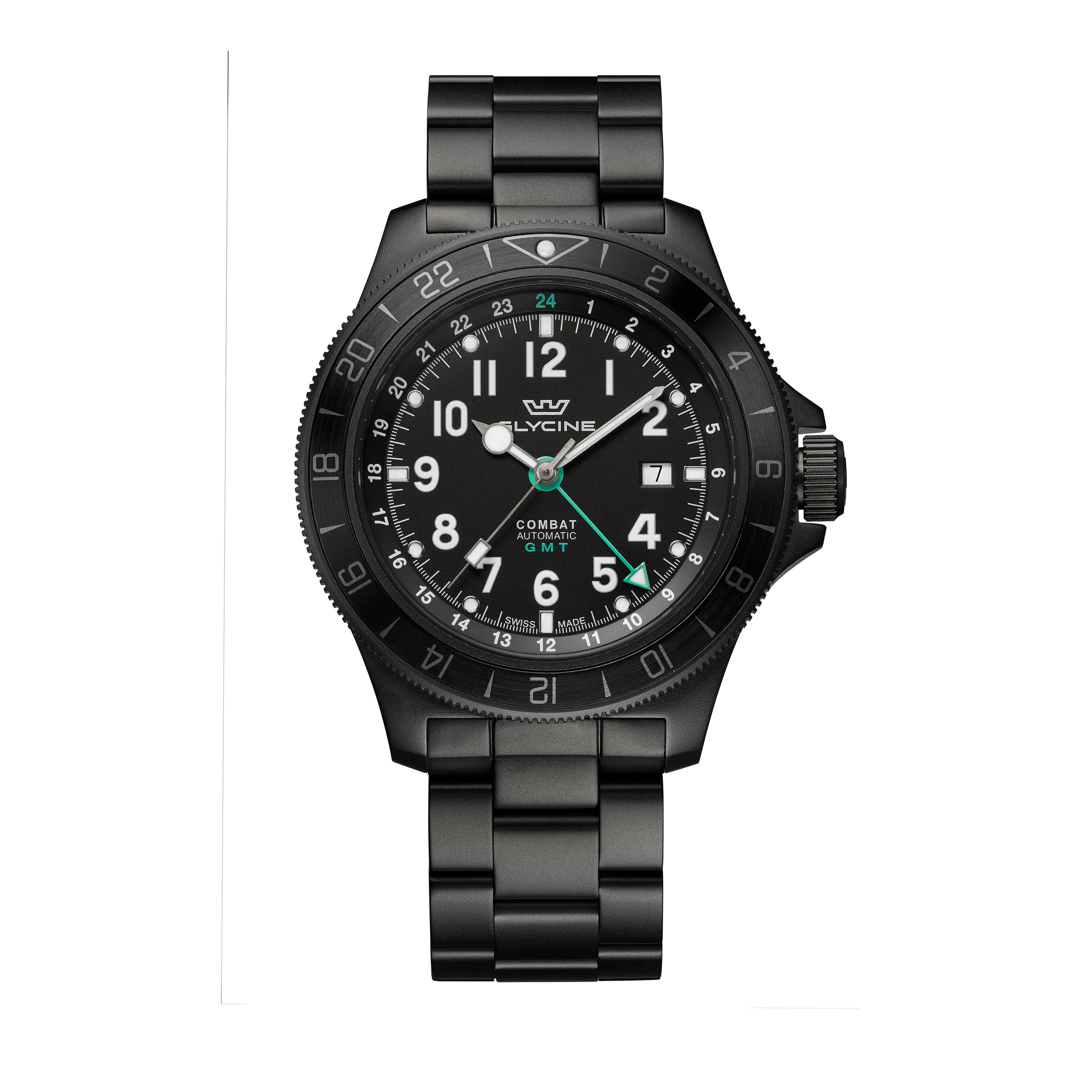 Glycine Men's Combat Sub GMT 46mm Automatic Watch GL0332