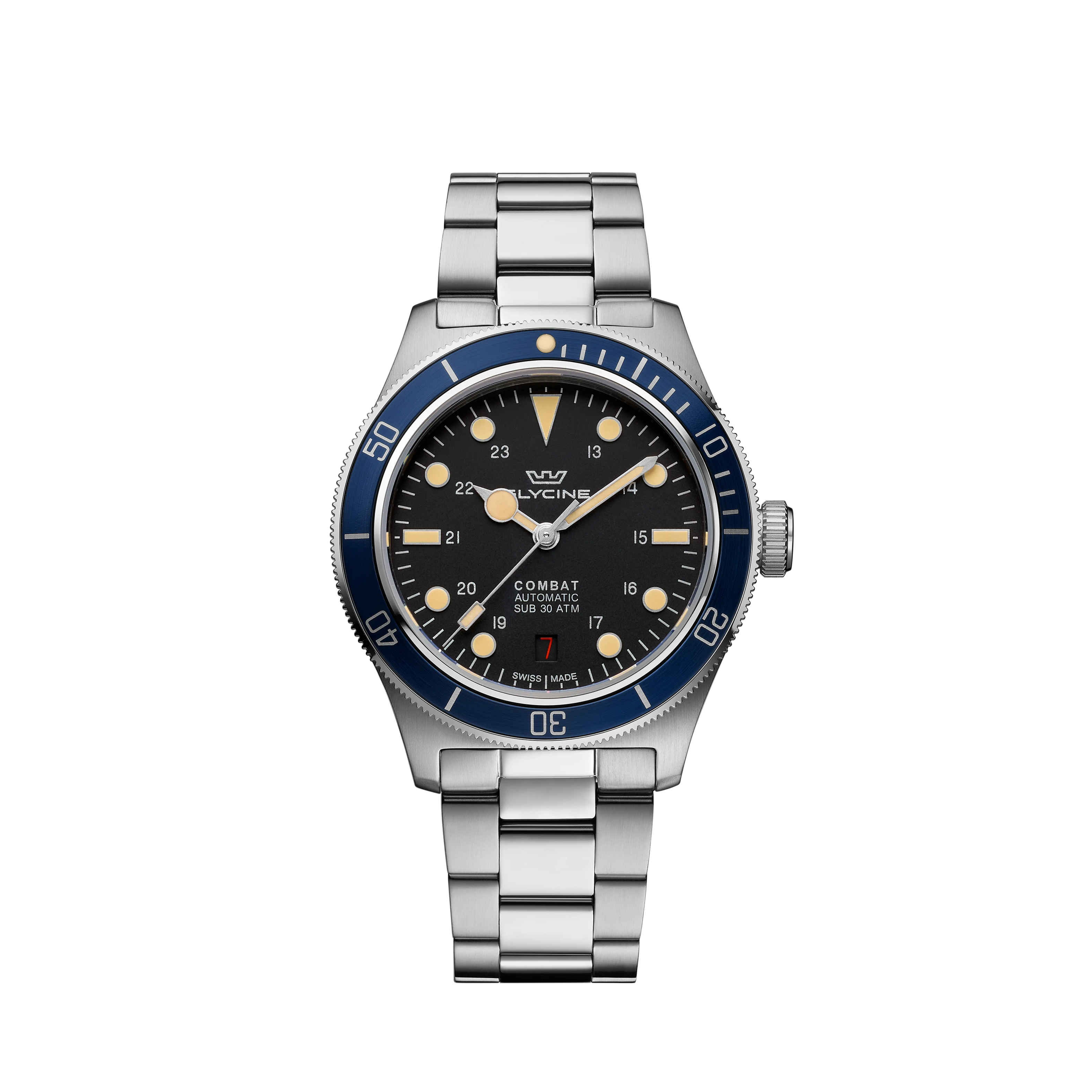 Glycine Men's Combat Sub Sport 39mm Automatic Watch GL0403