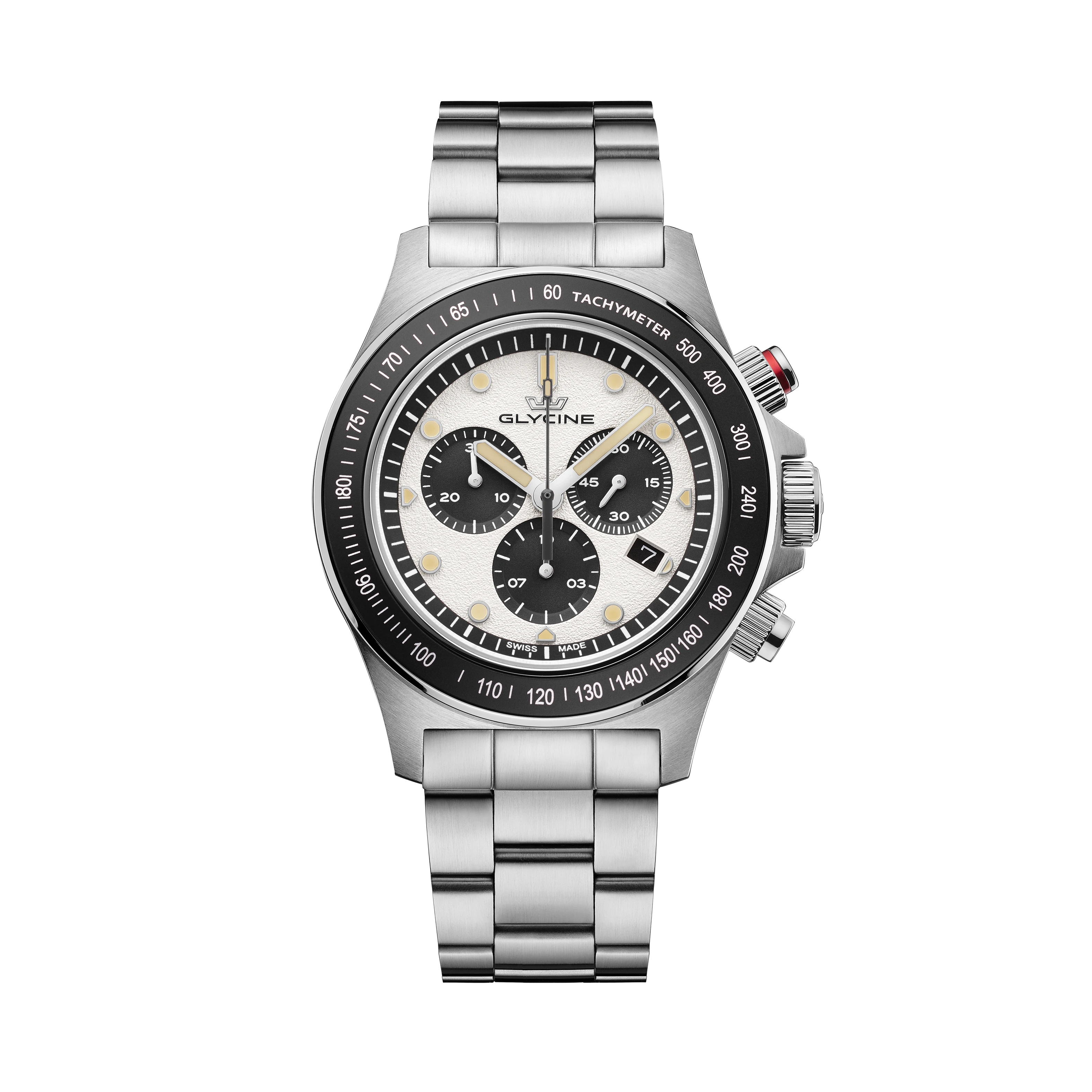 Glycine Men's Combat Chronograph Sport 43mm Quartz Watch GL1044