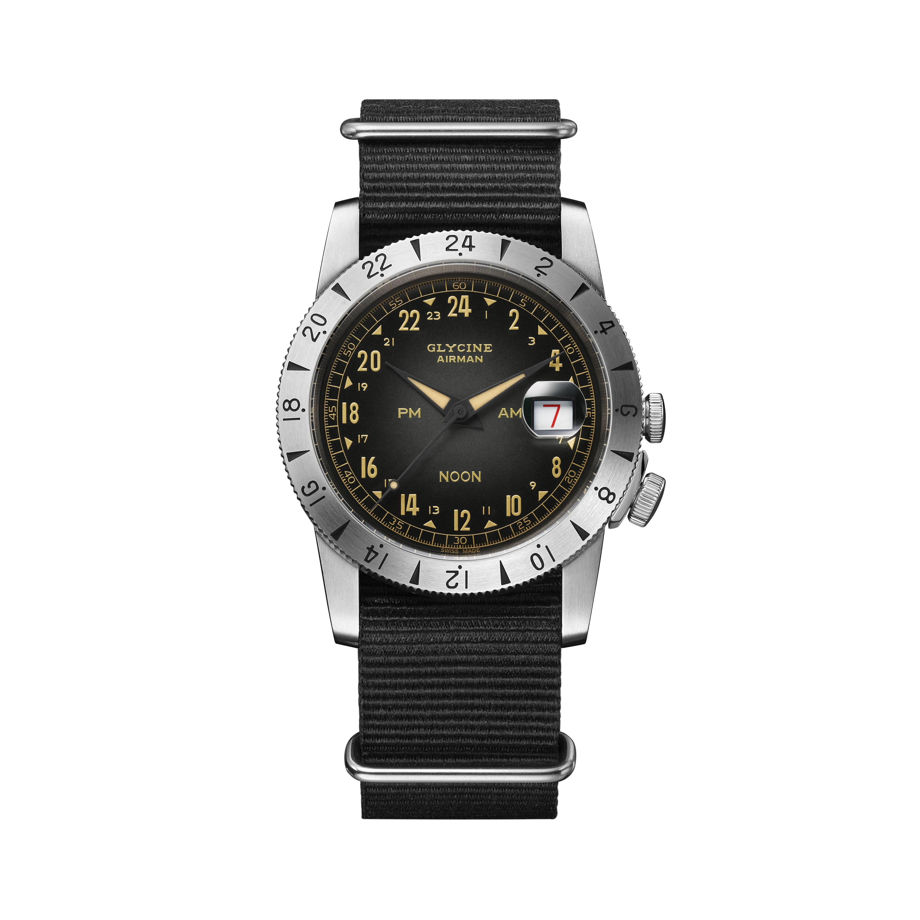 Glycine Airman Vintage Noon Purist
