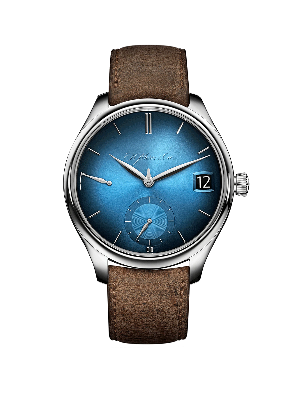 H. Moser & Cie. Endeavour Perpetual Calendar Funky Blue fumé
