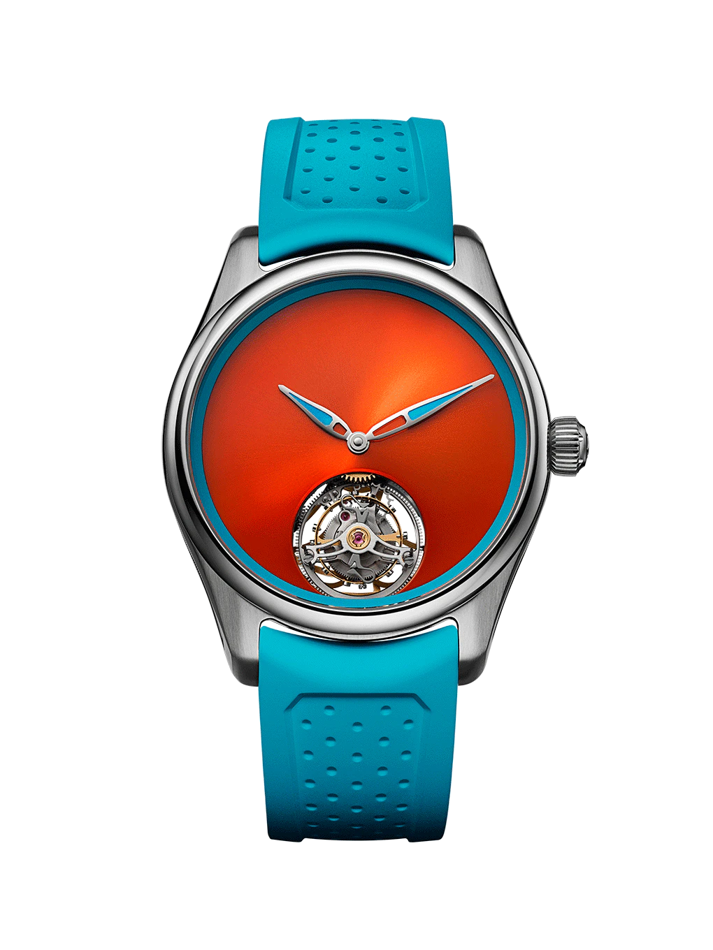 H. Moser & Cie. Pioneer Tourbillon Spiced Aqua
