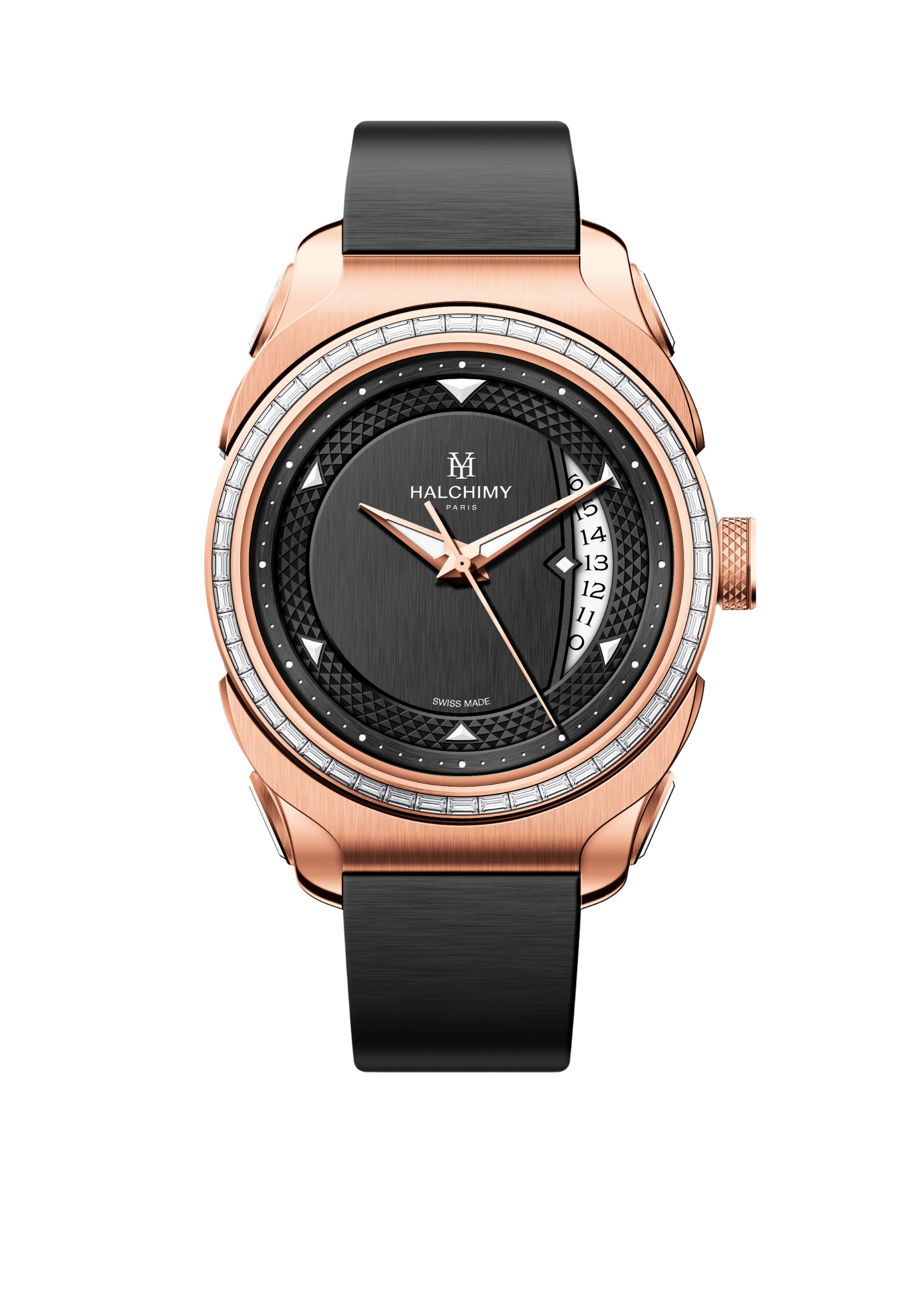 Halchimy Titan Royal Black Rose Gold