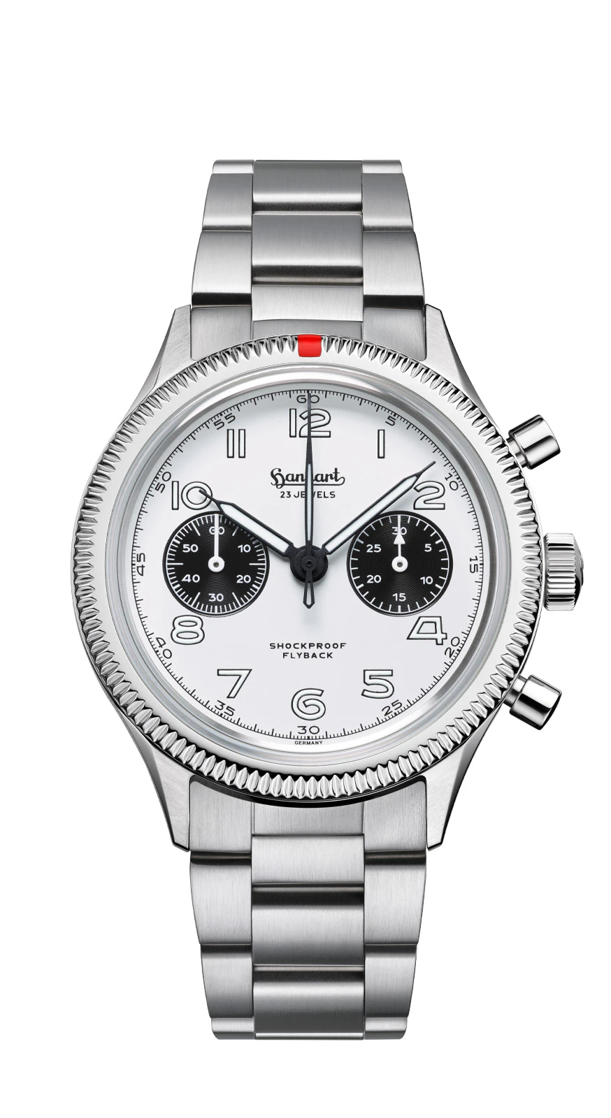 Hanhart 417 ES Flyback Panda, 42 mm
