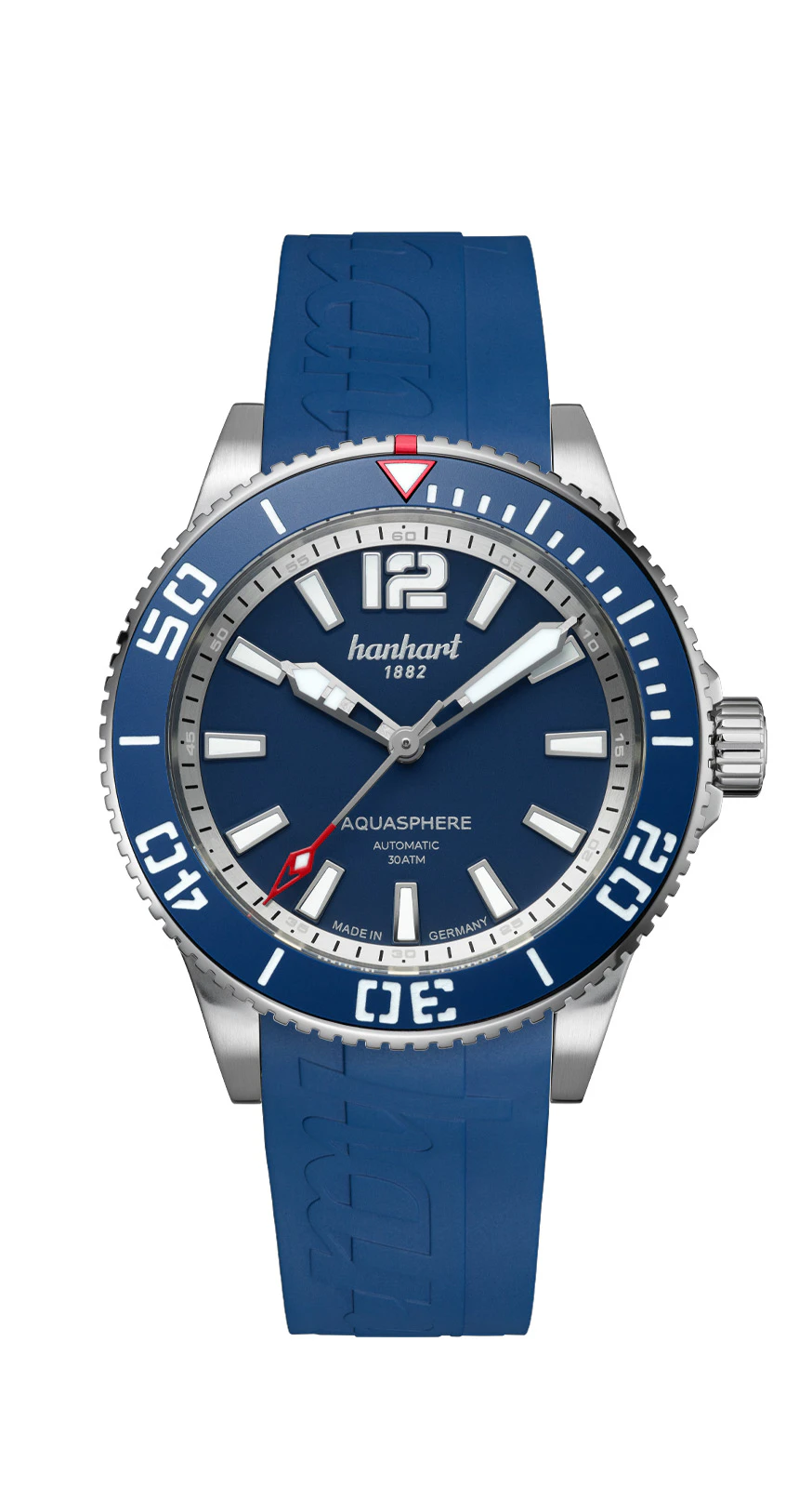 Hanhart AQUASPHERE FreeFall Blue, 42mm