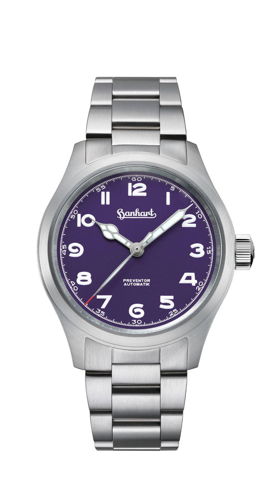 Hanhart Preventor HD12 «Silk Purple», 39 mm