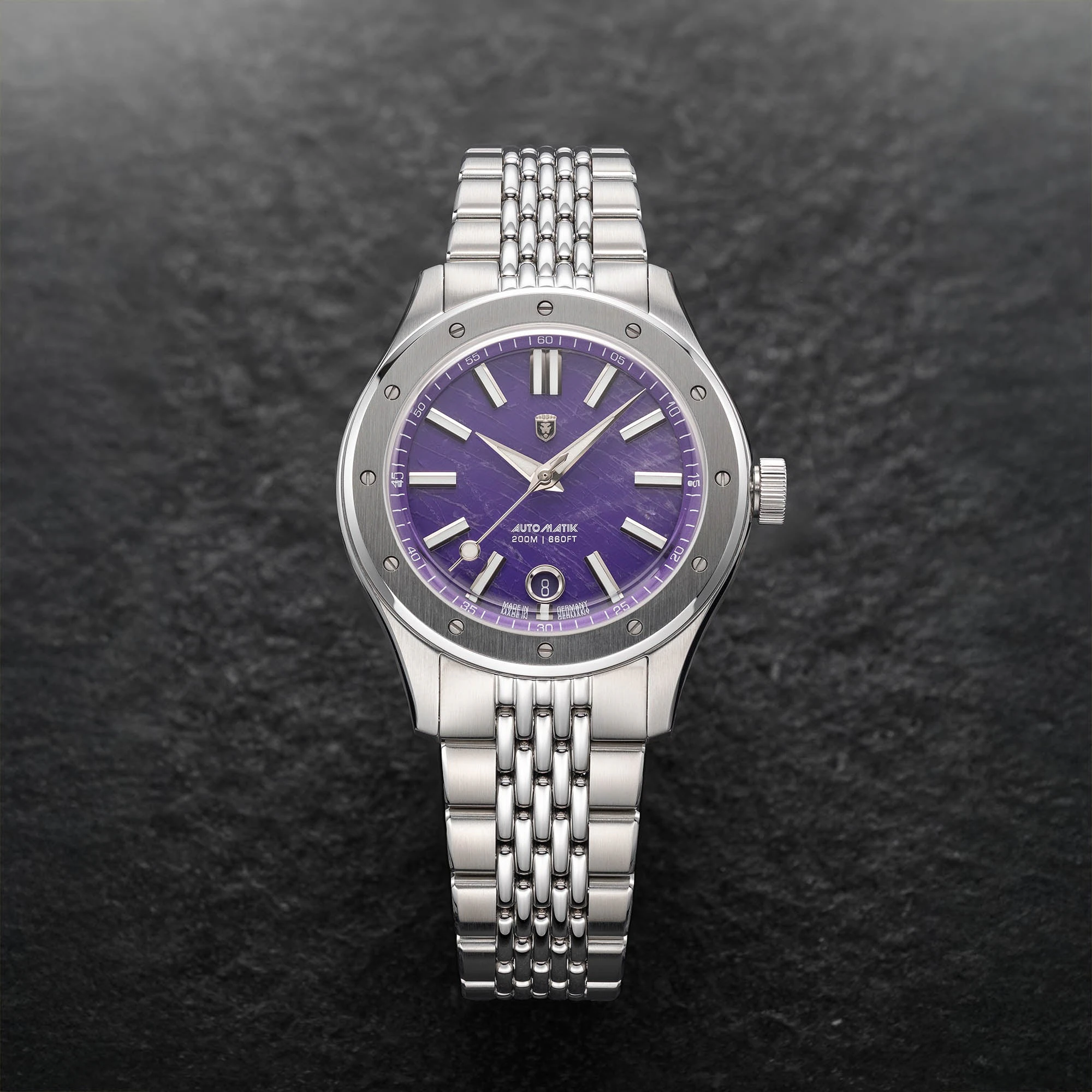 HEINRICH Helicoprion Amethyst