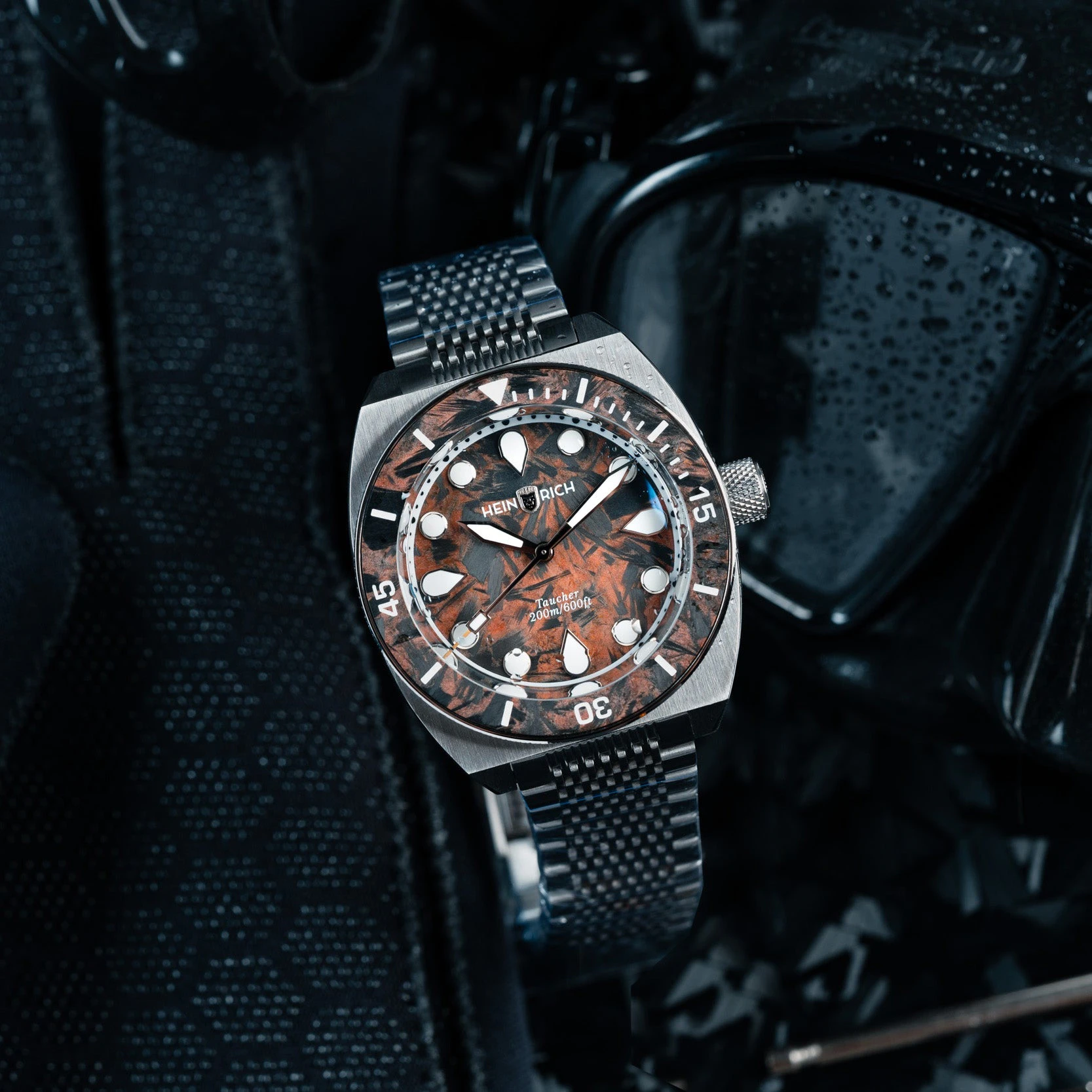 HEINRICH Taucher Lume Infused Forged Carbon V2