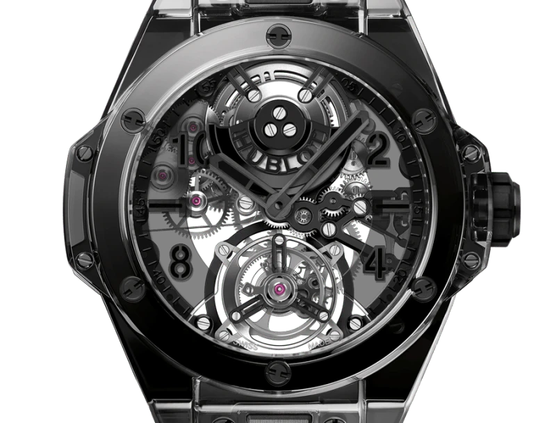 Hublot Big Bang Tourbillon Novak Djokovic Goat Edition Blue 44mm