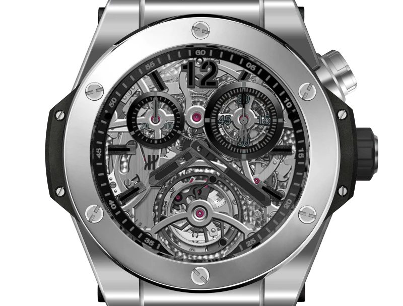 Hublot Big Bang Tourbillon Chronograph Cathedral Minute Repeater Polished Titanium 45mm