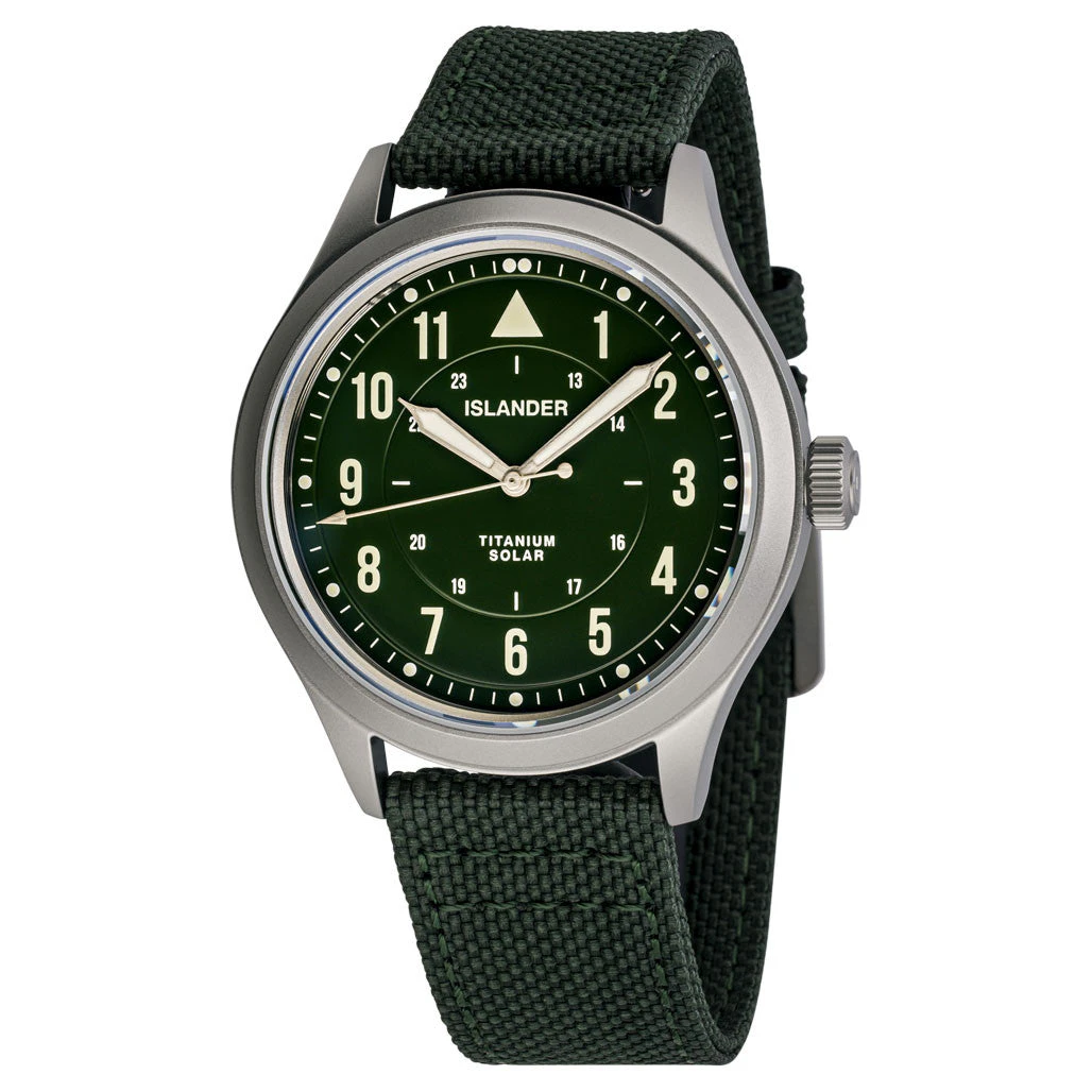 Islander Babylon HV1000 Titanium Solar Field Watch