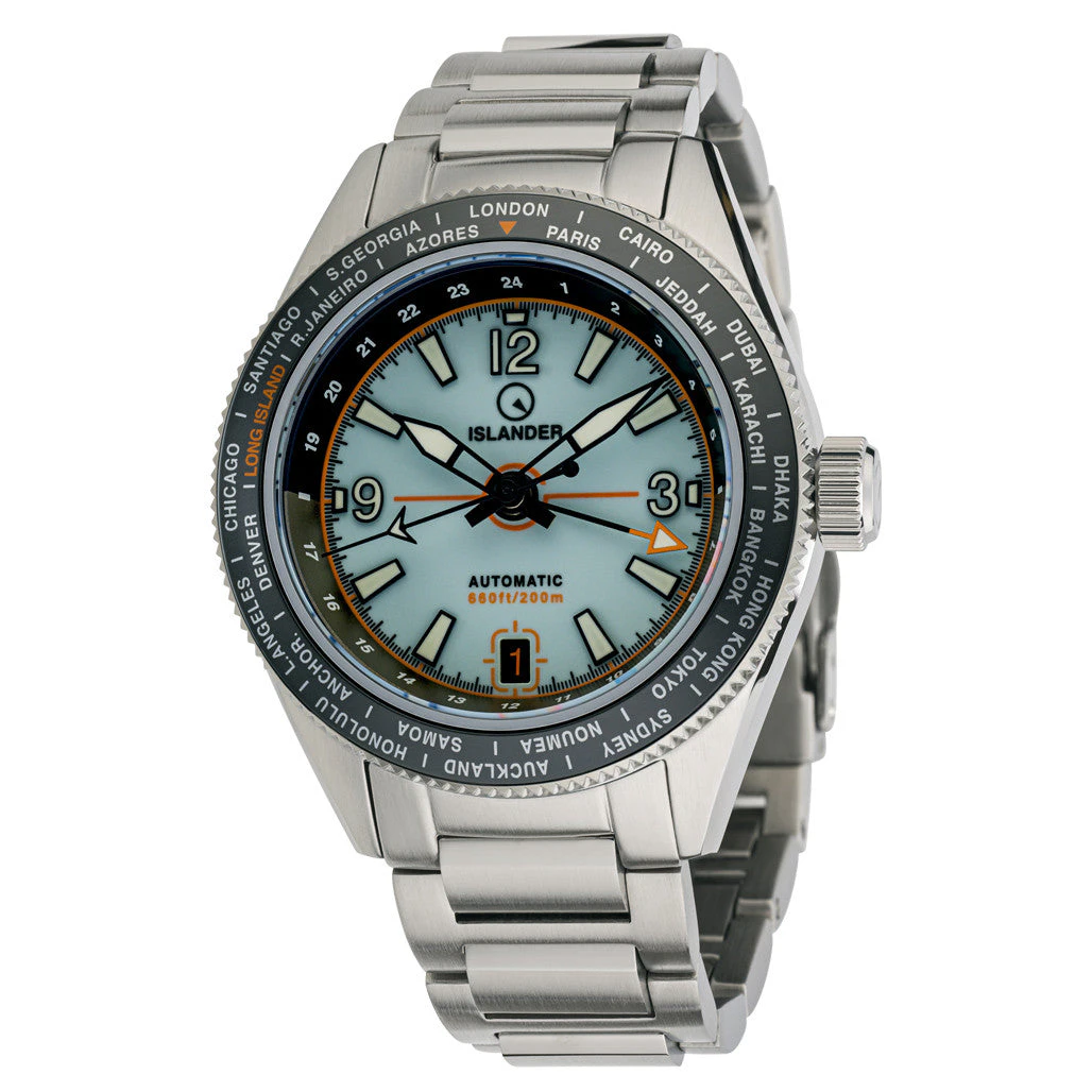Islander Calabro GMT World Time Watch
