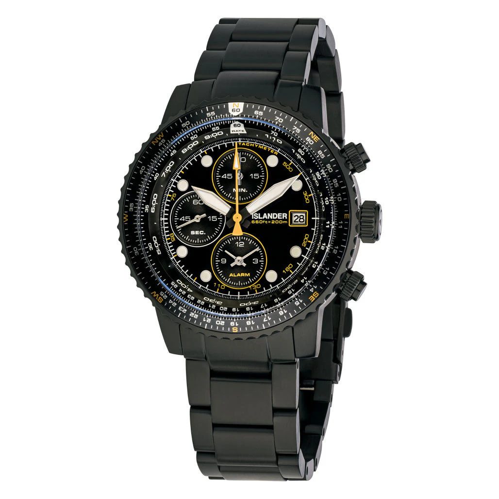 Islander Calverton Flight Chronograph Alarm Watch