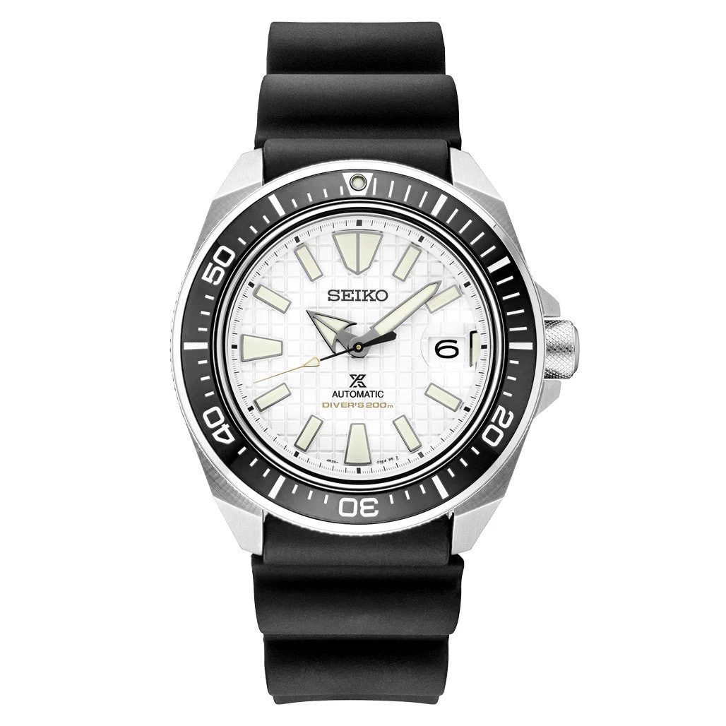 Islander Seiko King Samurai with White Dial #SRPE37