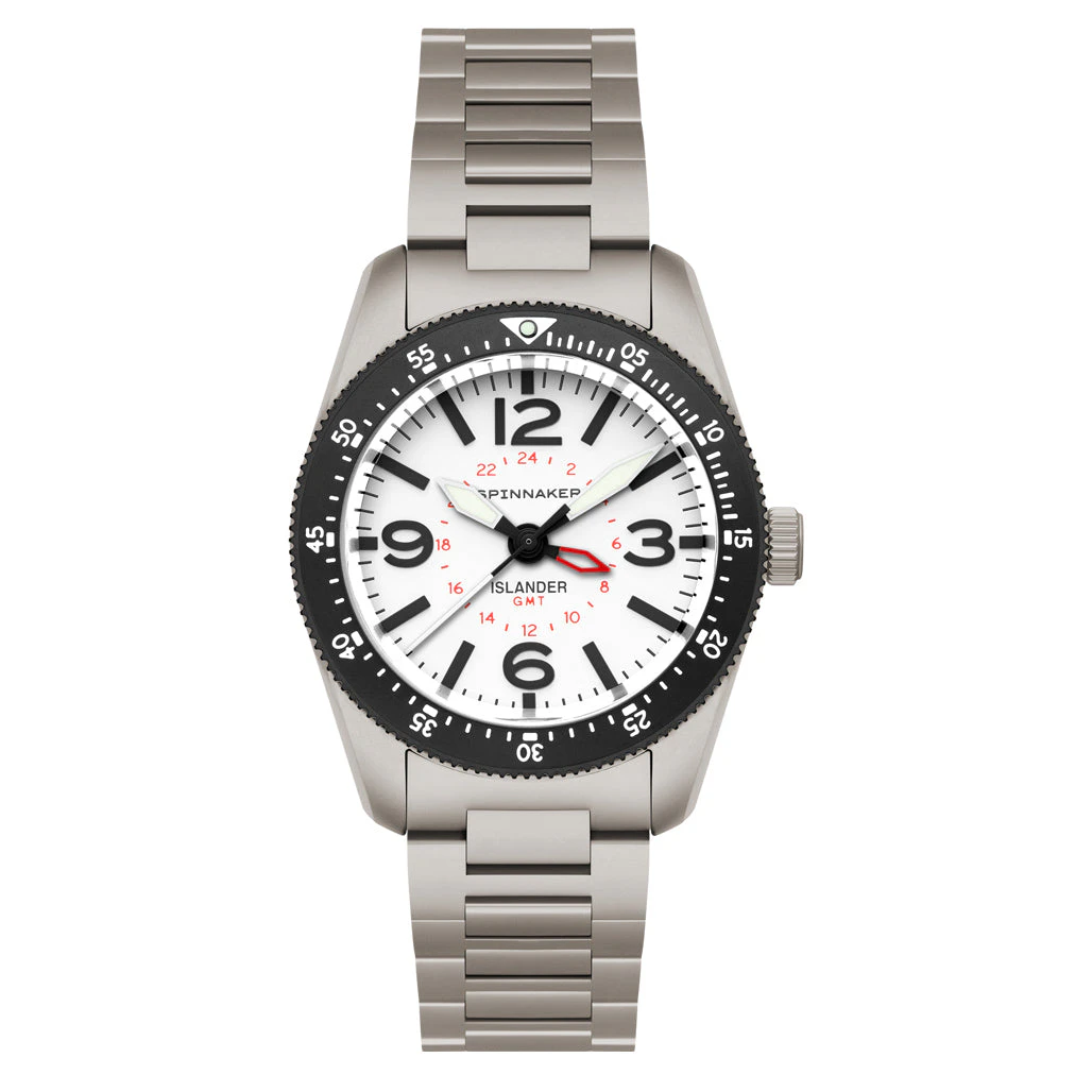 Islander Spinnaker x Islander Croft 39mm Tactical GMT Watch