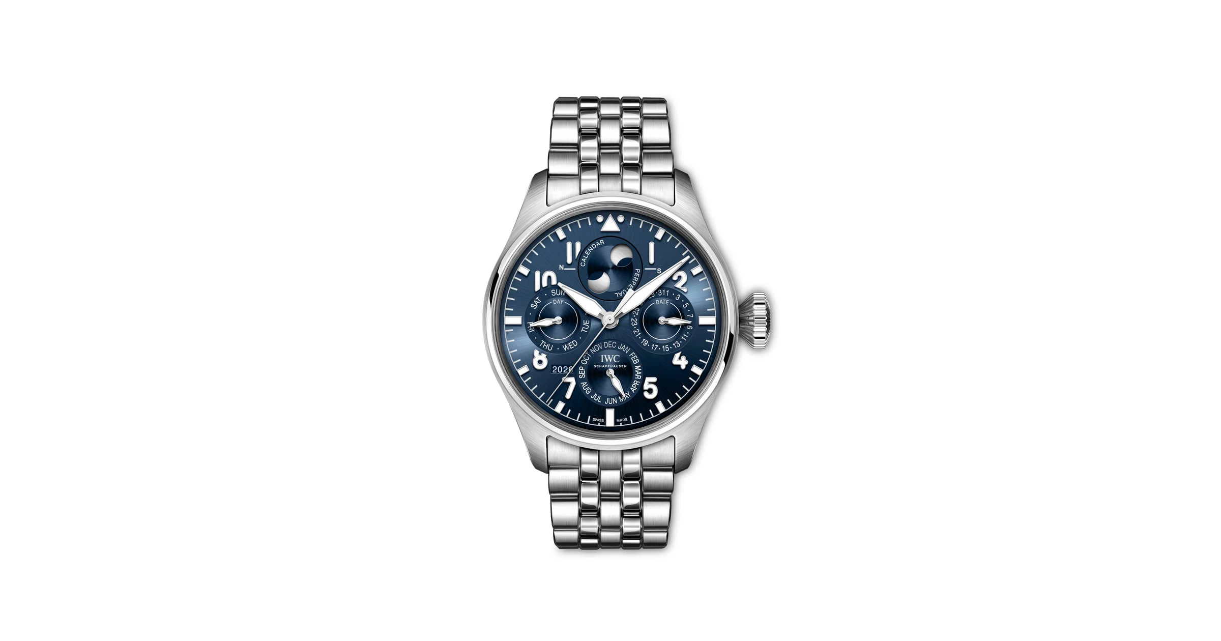 IWC Schaffhausen Iw329602 Big Pilots Watch Perpetual Calendar Proset