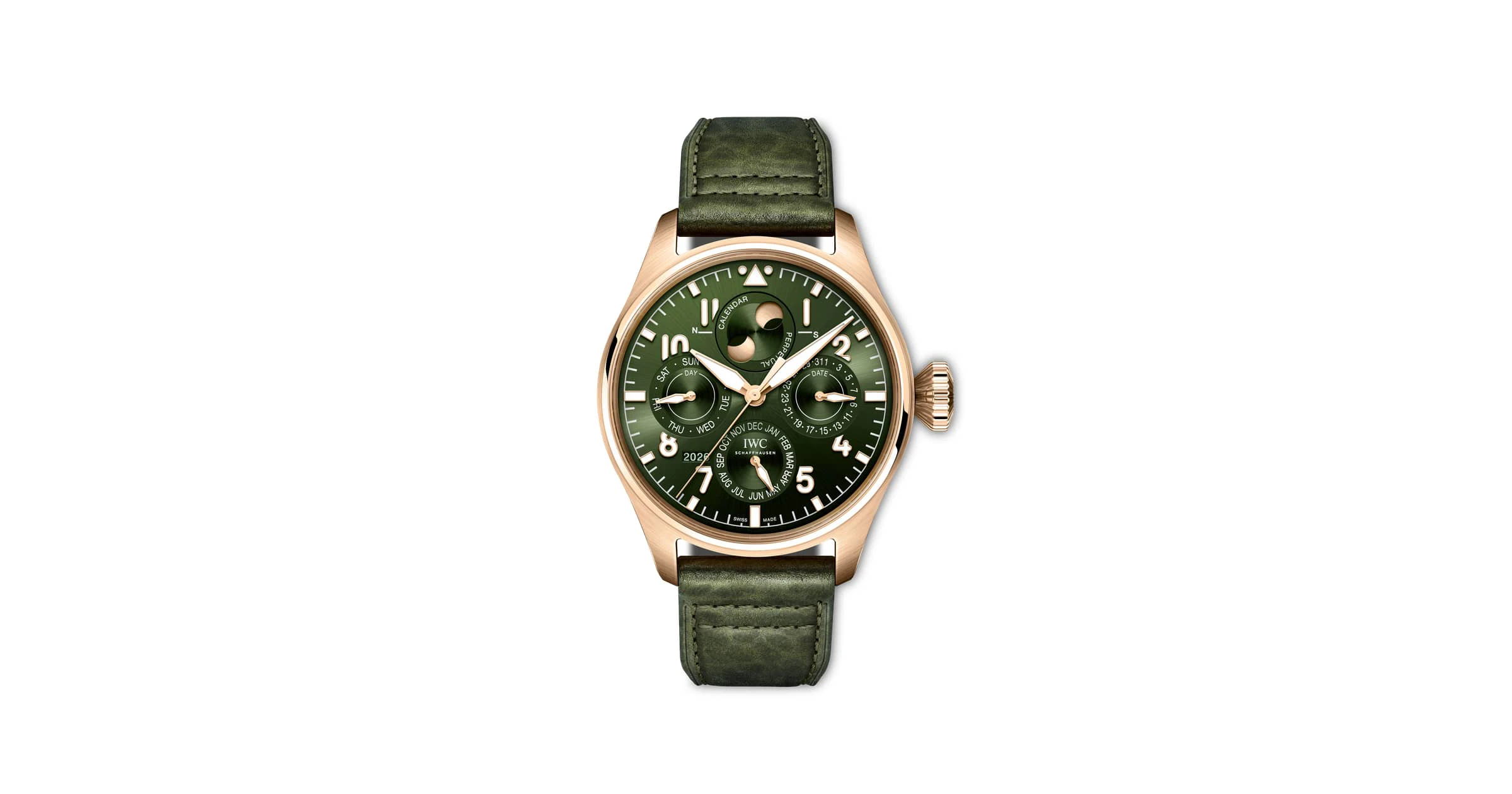 IWC Schaffhausen Iw329602 Big Pilots Watch Perpetual Calendar Proset