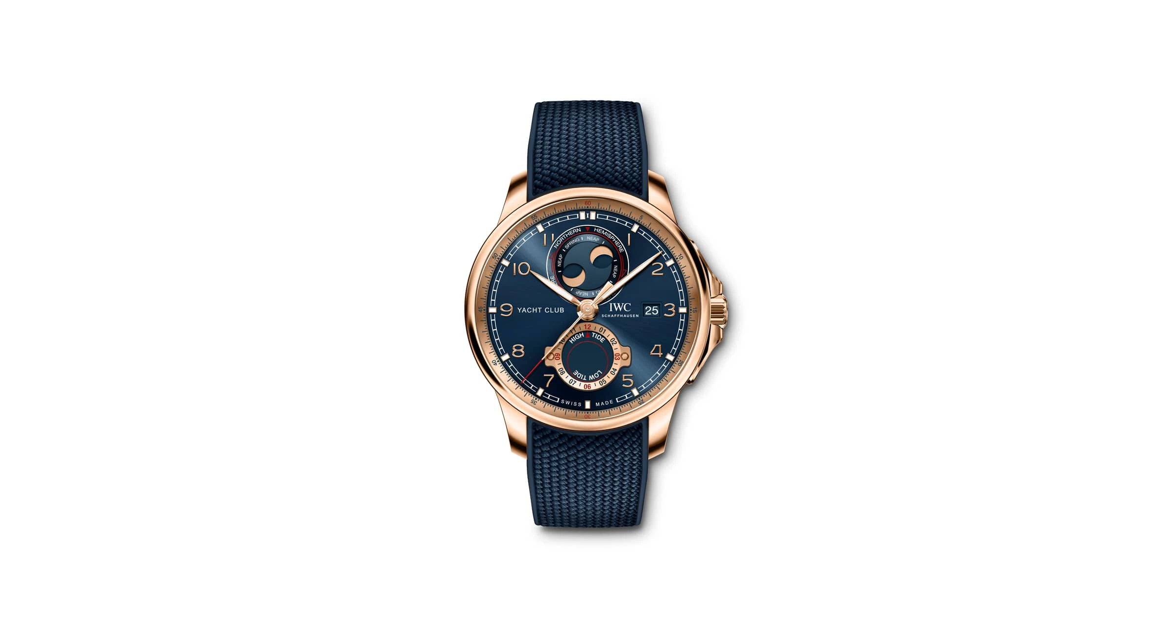 IWC Schaffhausen Iw344001 Portugieser Yacht Club Moon Tide