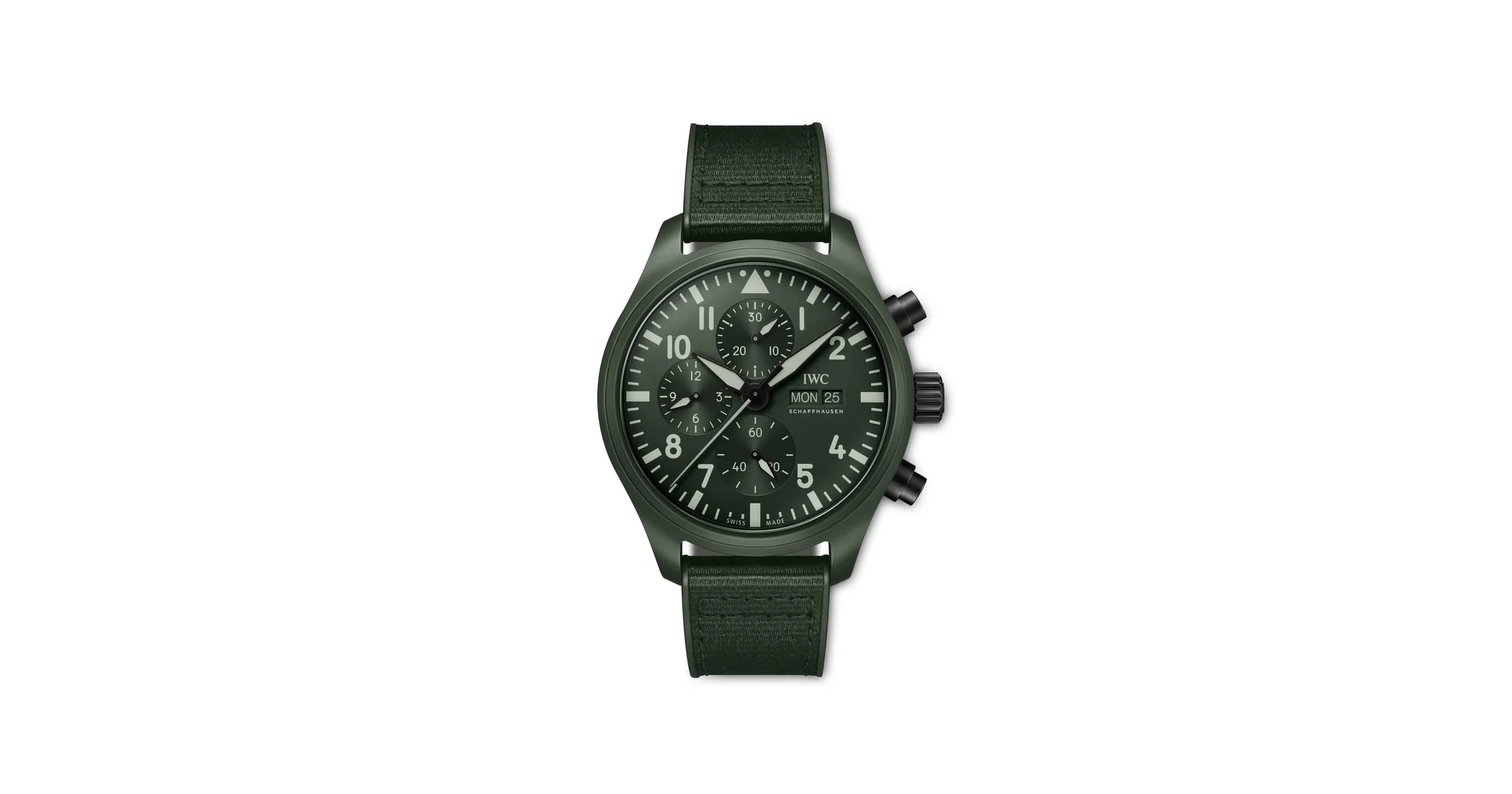 IWC Schaffhausen Iw3891 Pilots Watch Chronograph Top Gun Edition