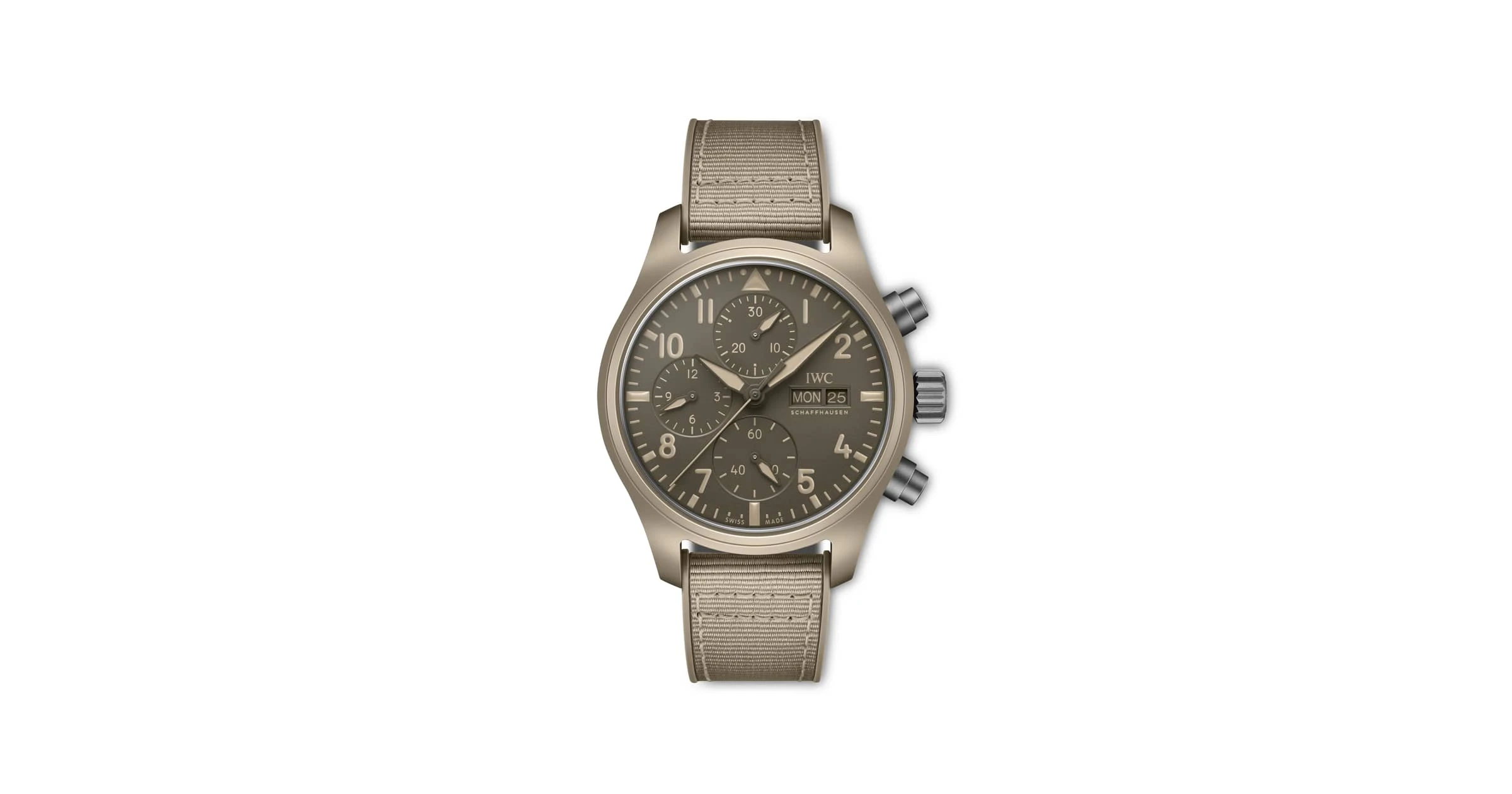 IWC Schaffhausen Iw389402 Pilots Watch Chronograph 41 Top Gun Mojave Desert
