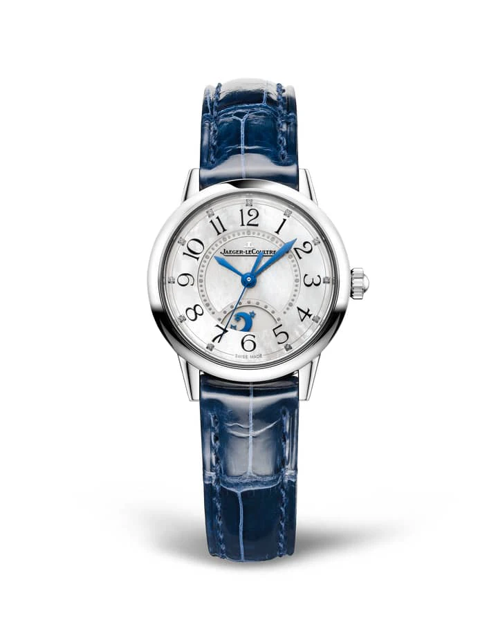 Jaeger-LeCoultre Rendez Vous Classic Night and Day Stainless Steel Diamonds