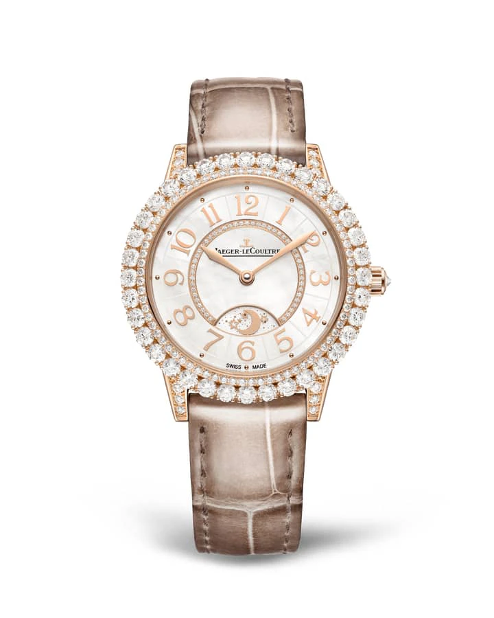 Jaeger-LeCoultre Rendez Vous Dazzling Night and Day Pink Gold Diamonds