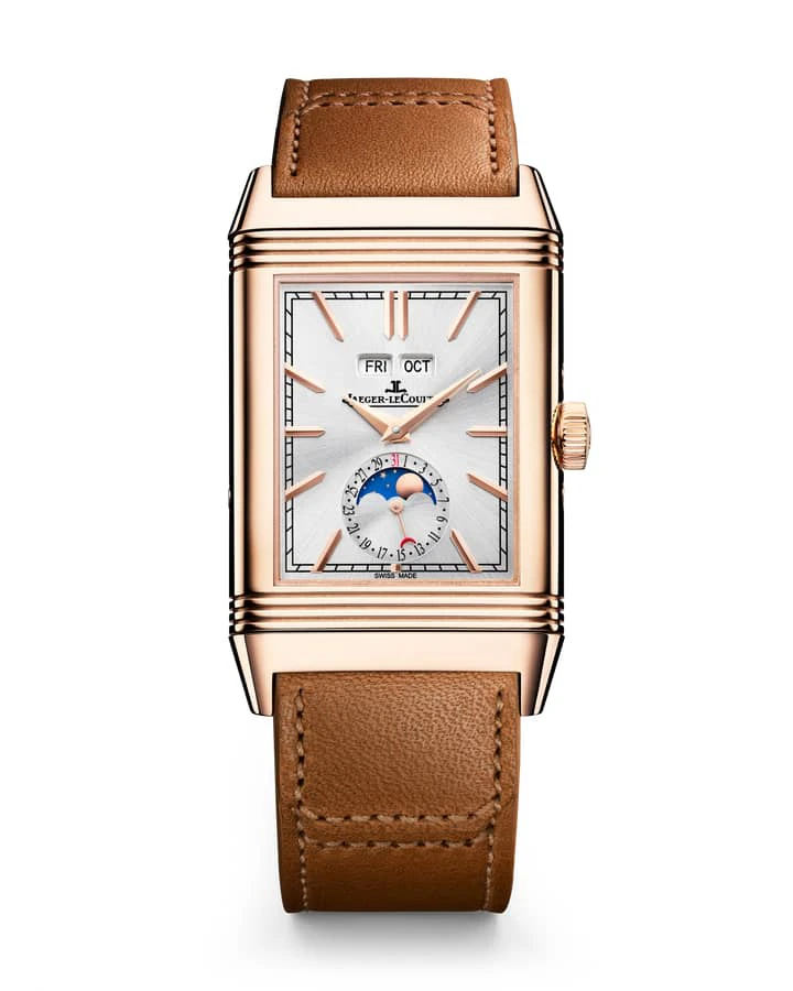 Jaeger-LeCoultre Reverso Tribute Duoface Calendar Pink Gold