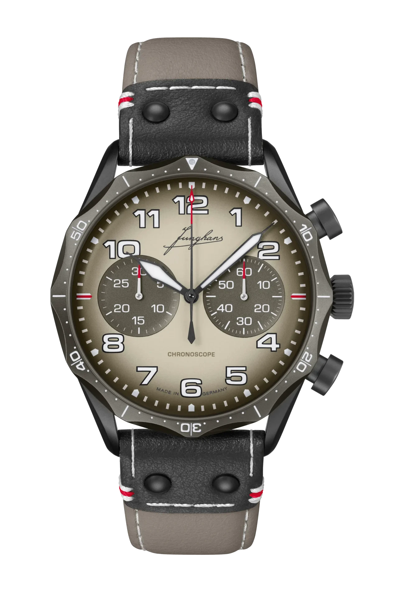 Junghans Pilot Chronoscope Desert