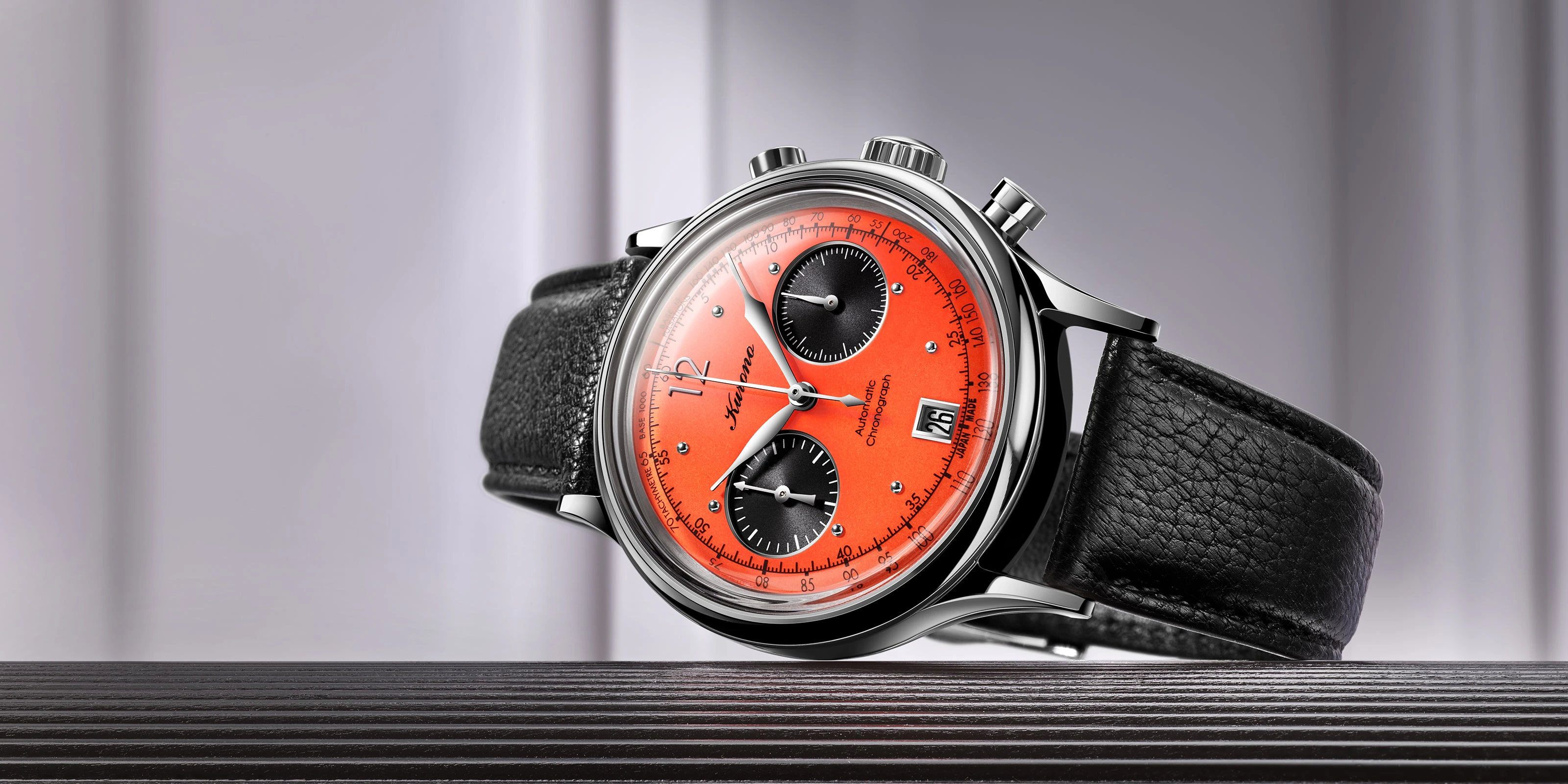 Kurono Tokyo Vermilion Chronograph SHU