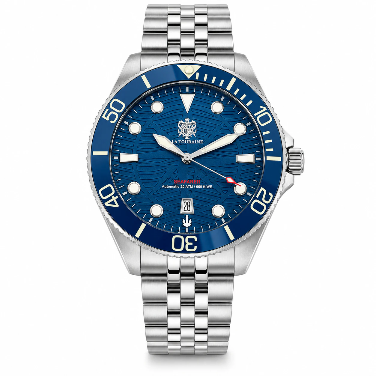La Touraine Seafarer 39mm Automatic Dive Watch
