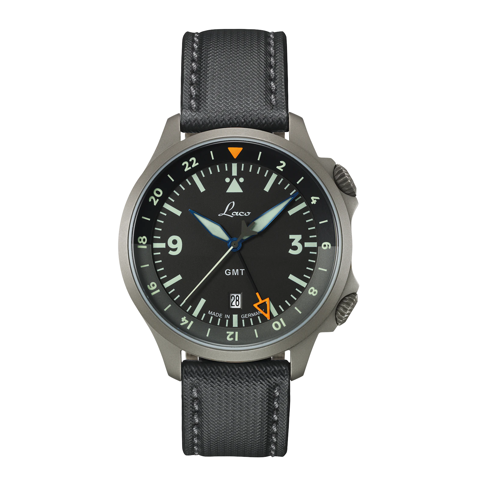 Laco FRANKFURT 43 GMT SCHWARZ
