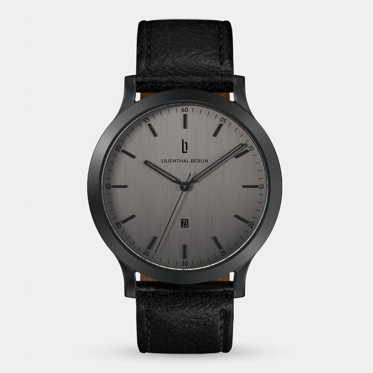 Lilienthal Berlin Huxley Shadow Leather Black Ndash Lilienthal Berlin North America