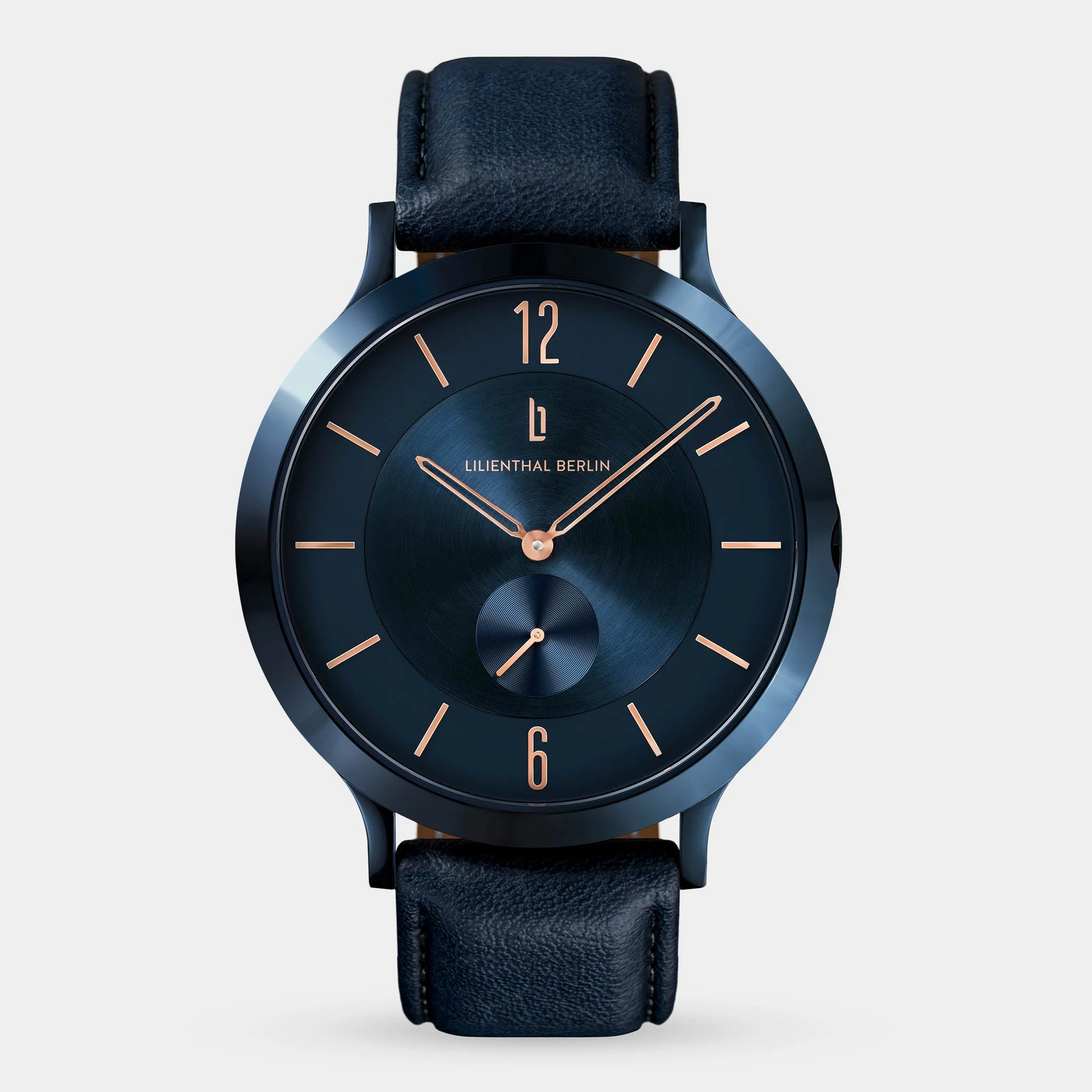 Lilienthal Berlin The Classic – Blue Rose Gold
