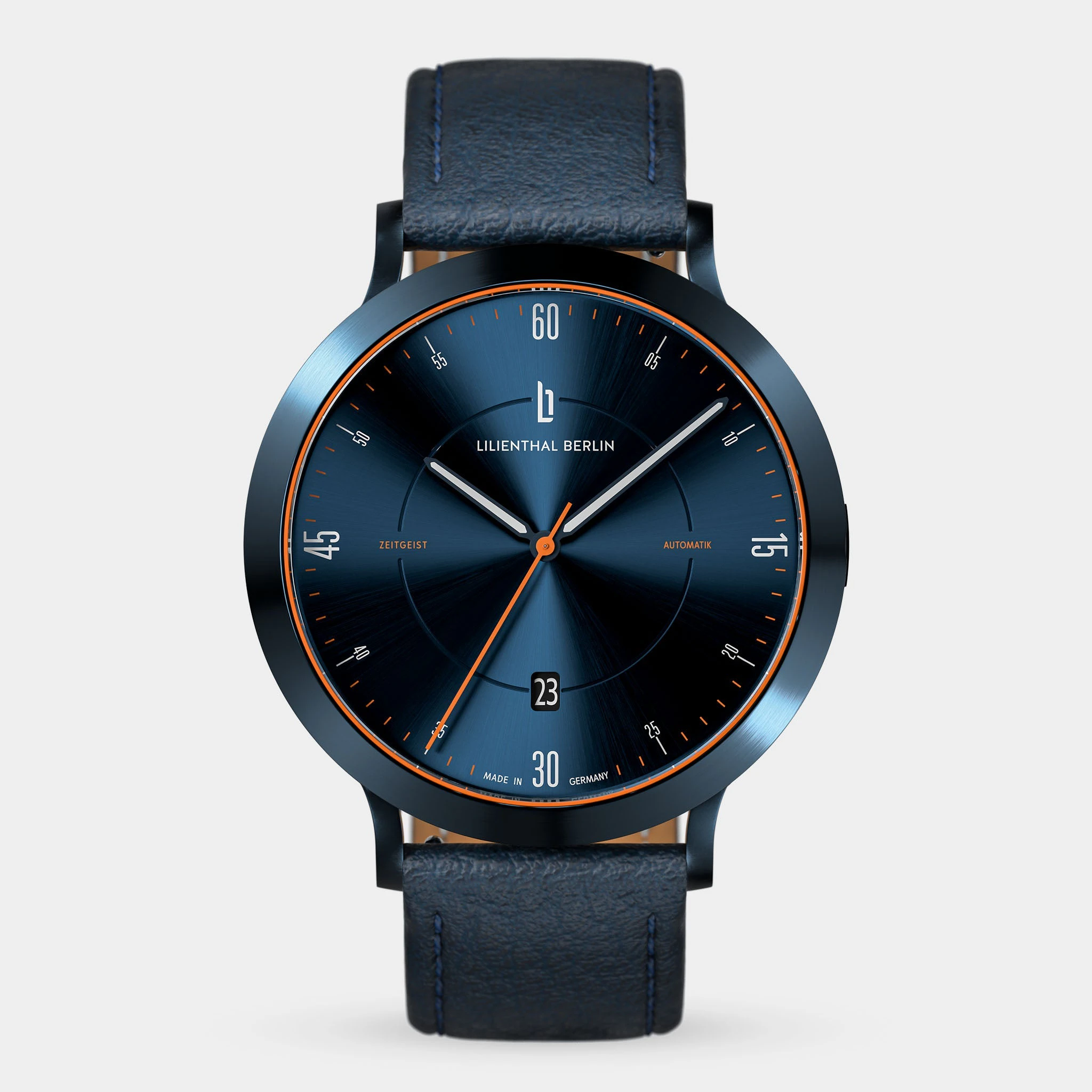 Lilienthal Berlin Zeitgeist Automatik – Blue Orange