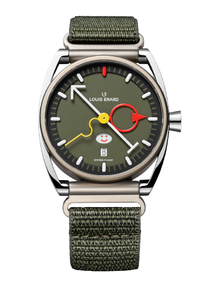 Louis Erard La Semaine Louis Erard x Alain Silberstein Khaki (Private)